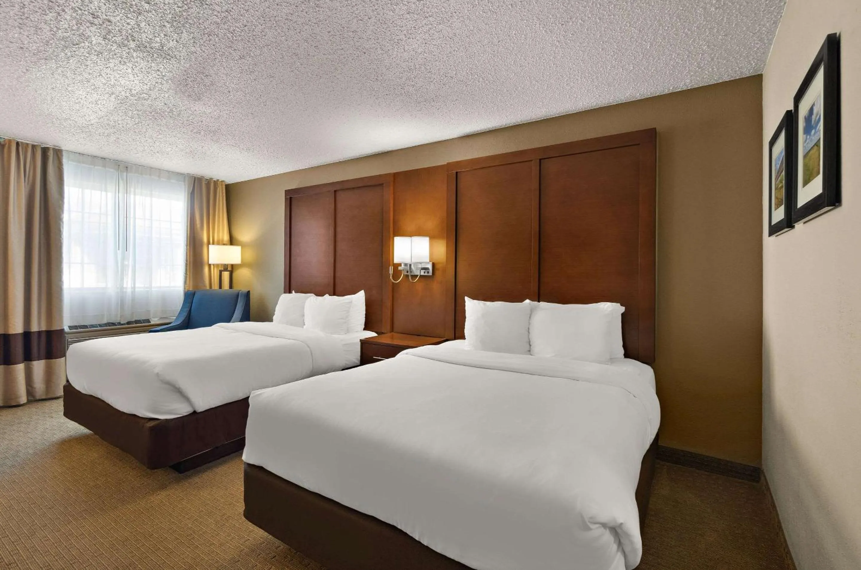 Bedroom, Bed in Comfort Inn Near Ouabache State Park