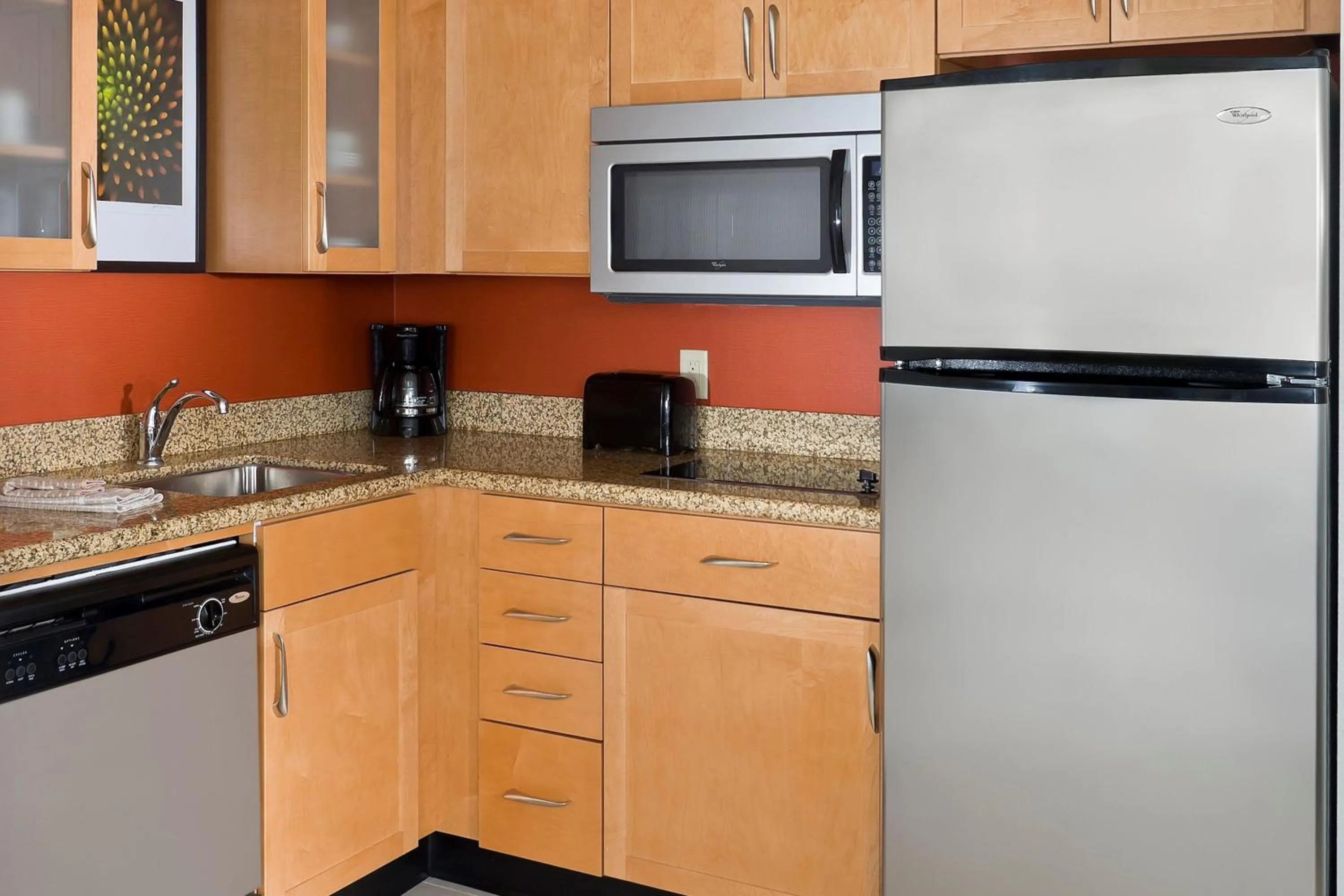 Kitchen or kitchenette in Residence Inn by Marriott Dallas Lewisville