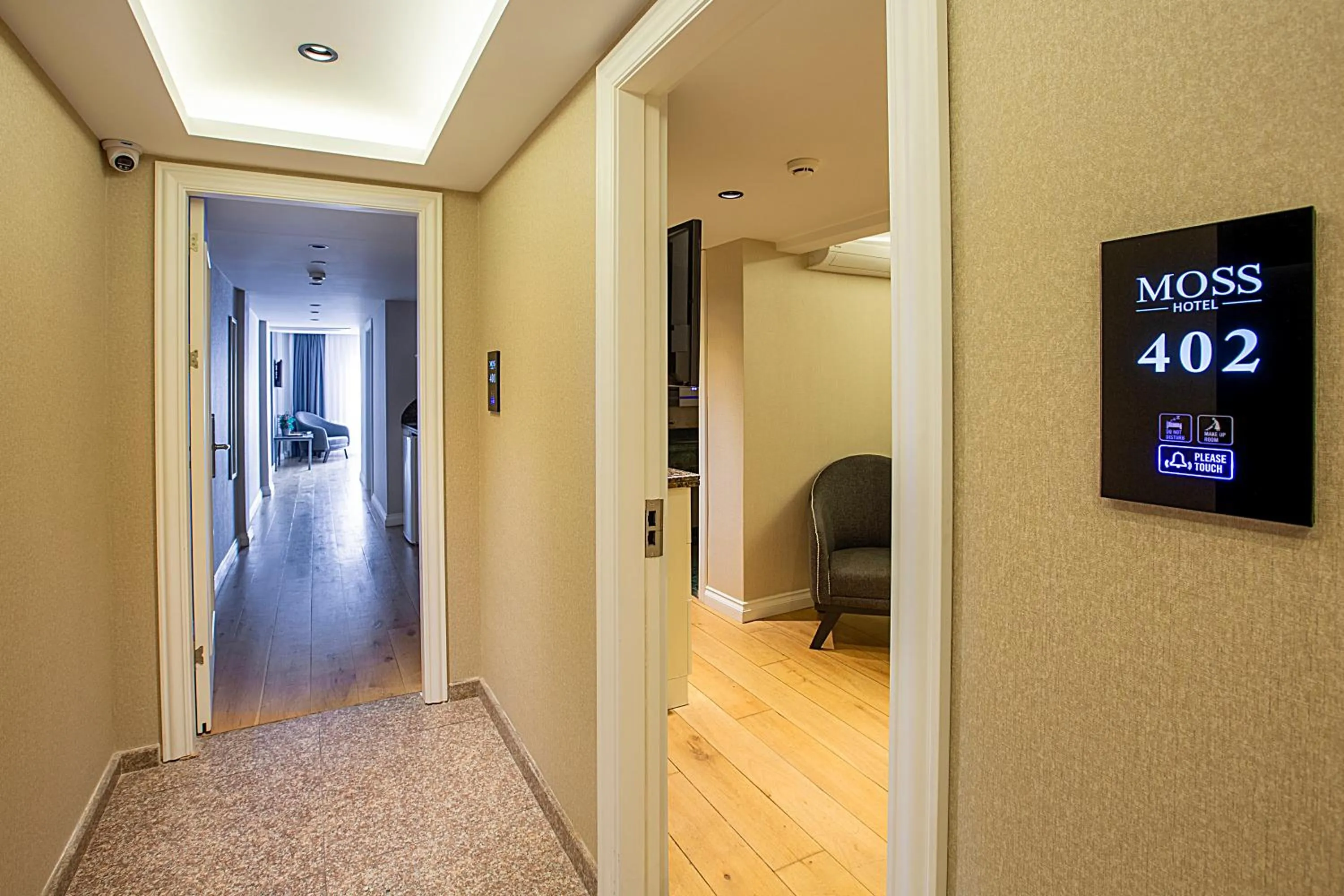 Floor plan in Moss Suites Hotel