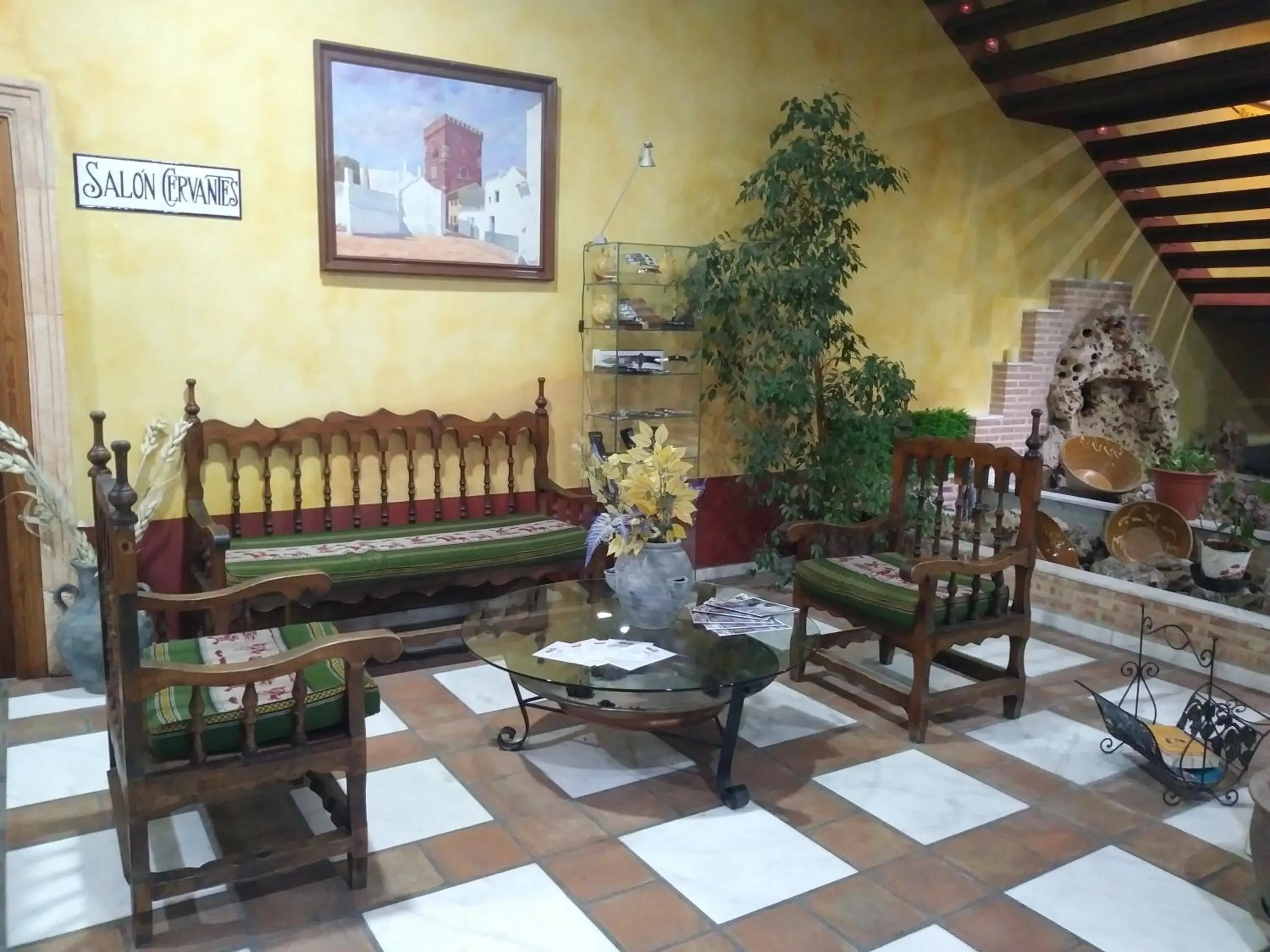 Living room in Hotel Venta El Molino