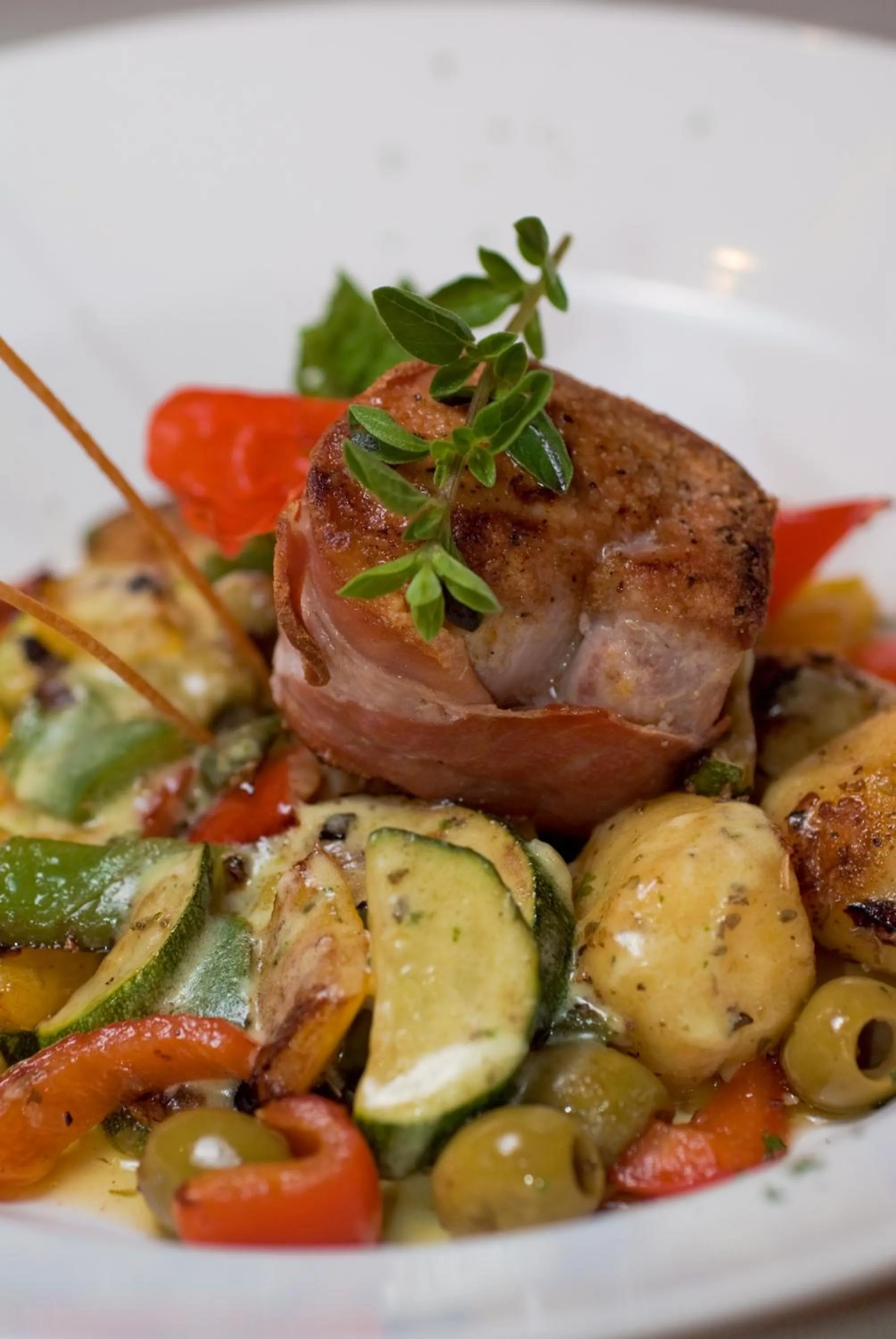 Dinner in Hotel Restaurant Alpina