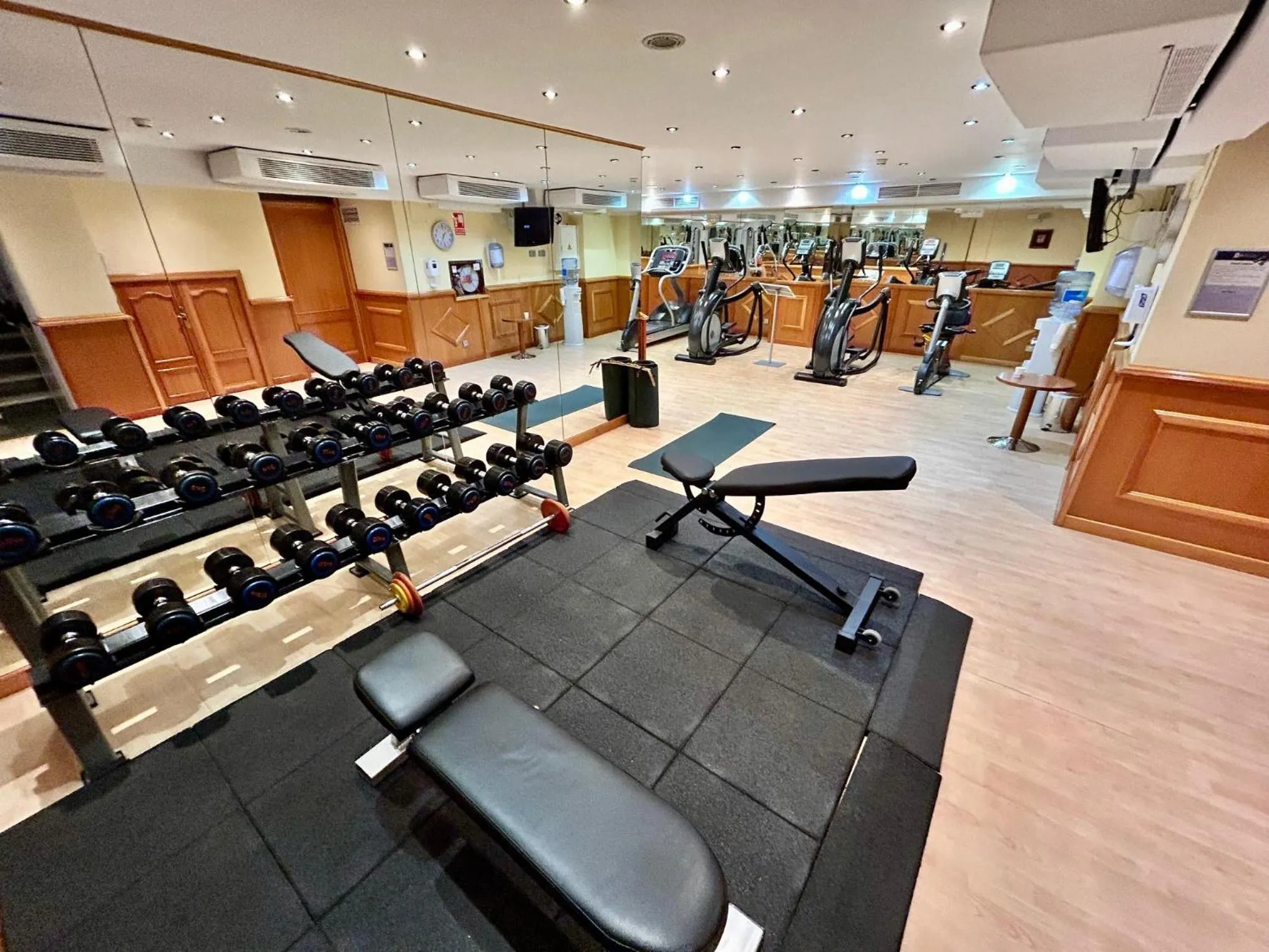 Fitness centre/facilities in Hotel Balcón de Europa