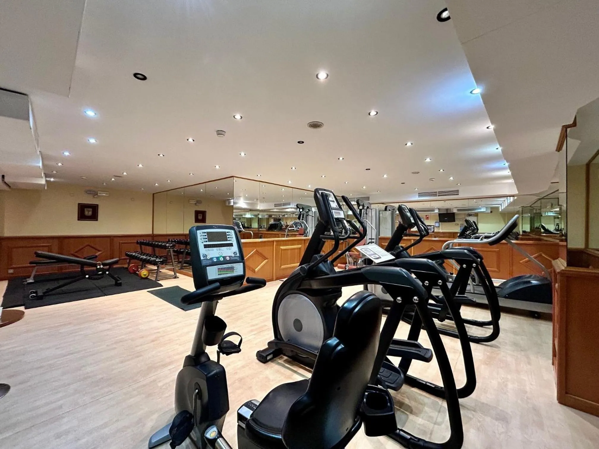 Fitness centre/facilities in Hotel Balcón de Europa