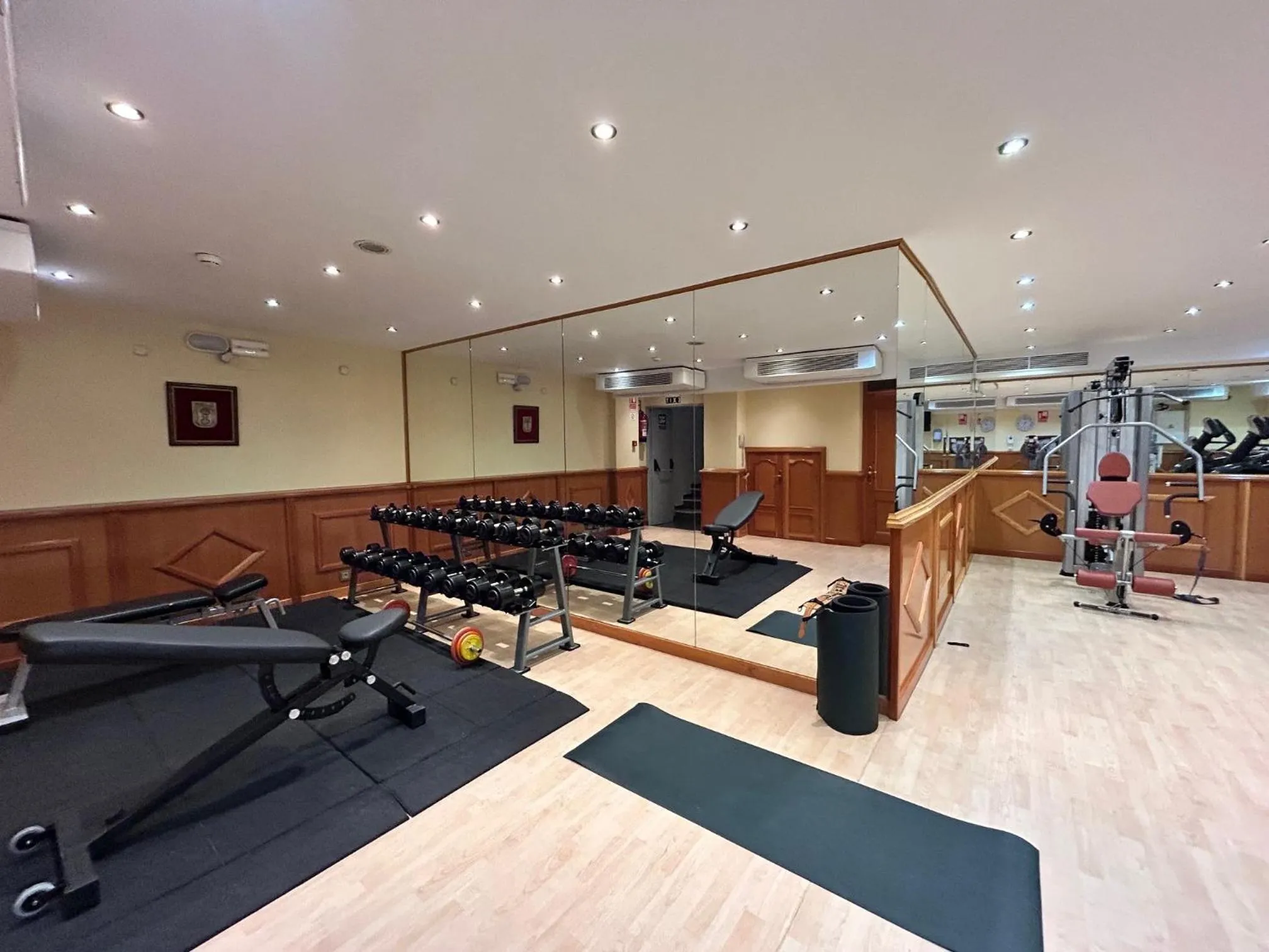 Fitness centre/facilities in Hotel Balcón de Europa
