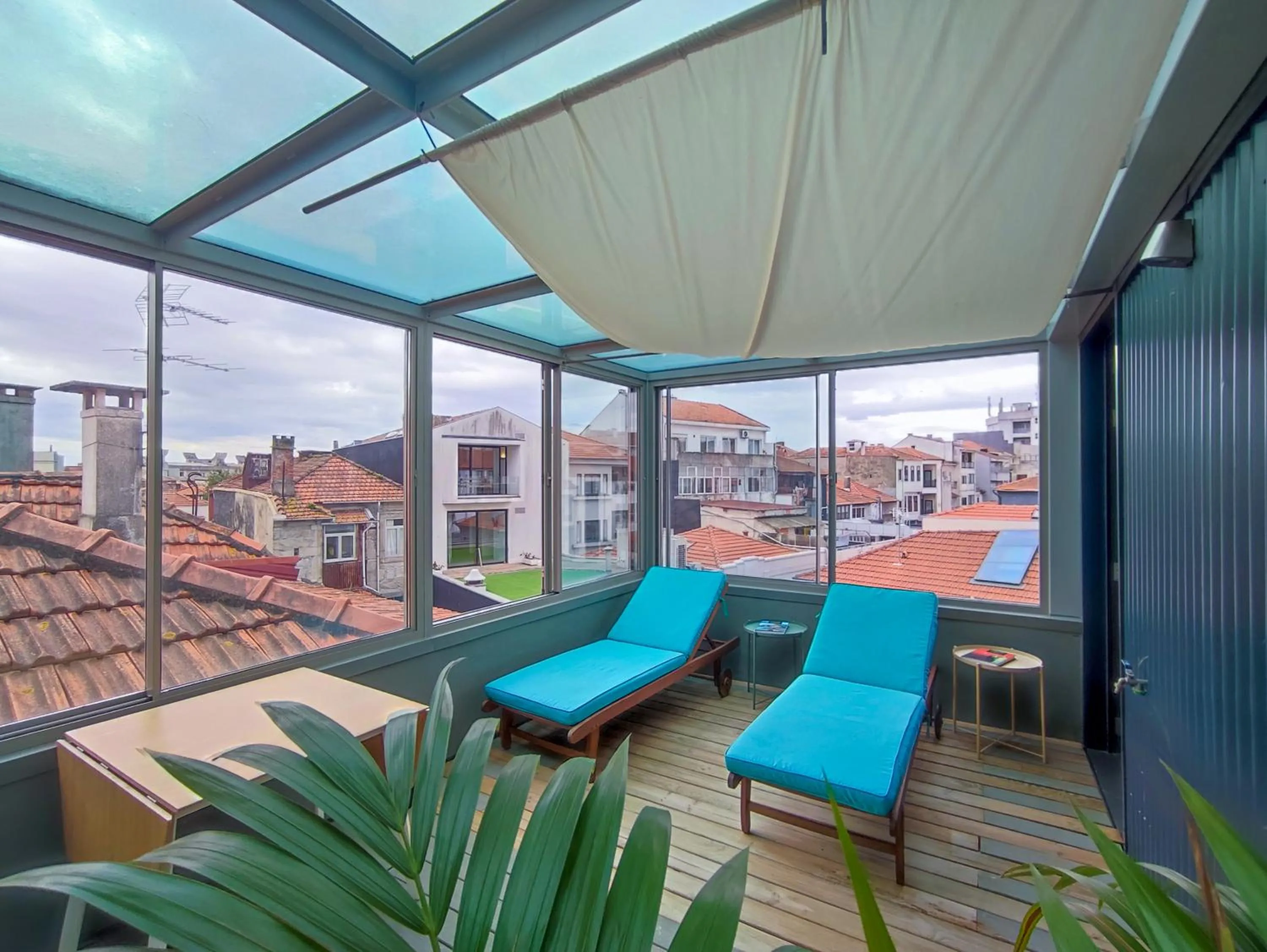 Balcony/Terrace in Charm Palace Porto