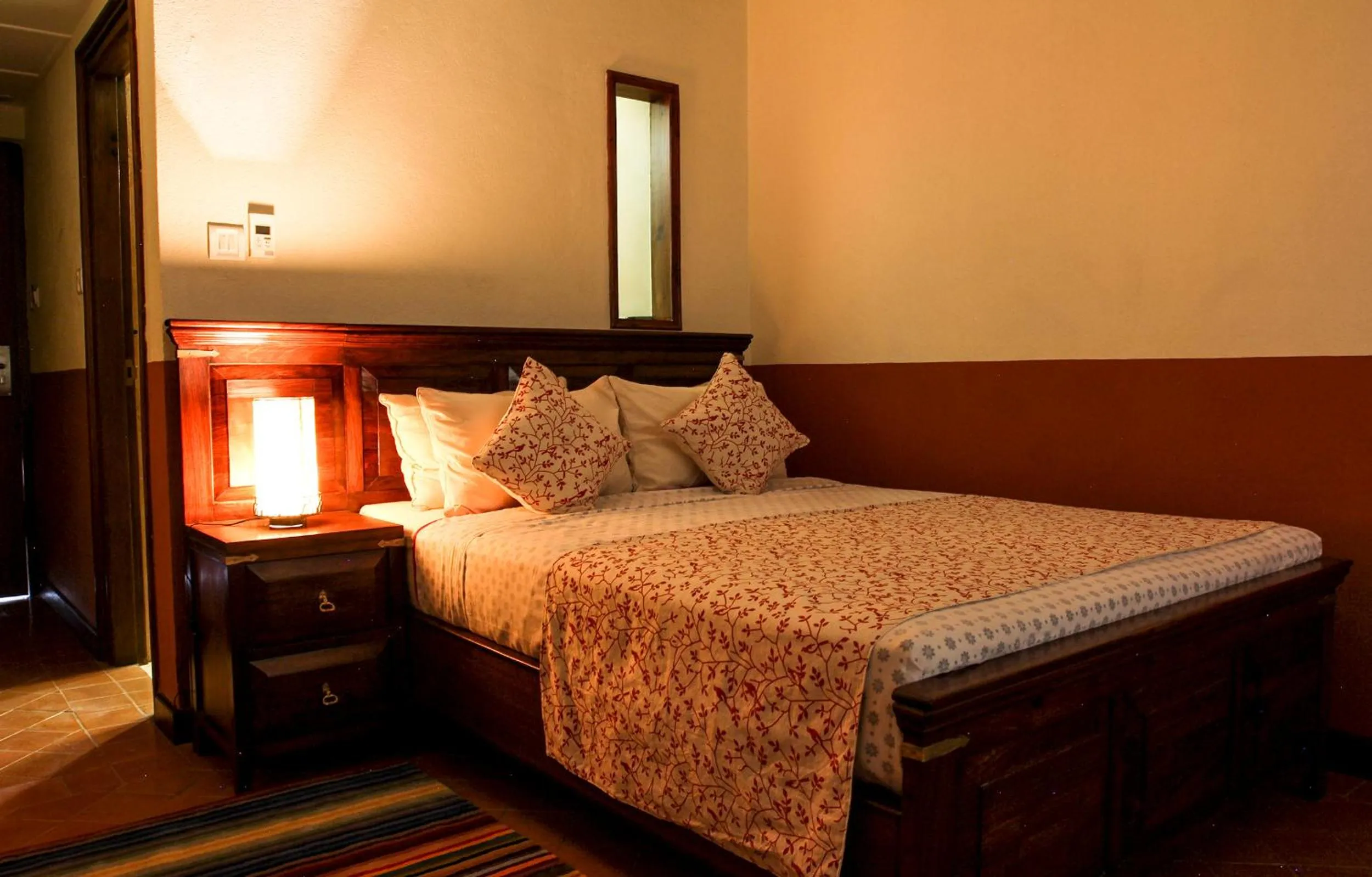 Bed in Traditional Comfort Boutique Hotel