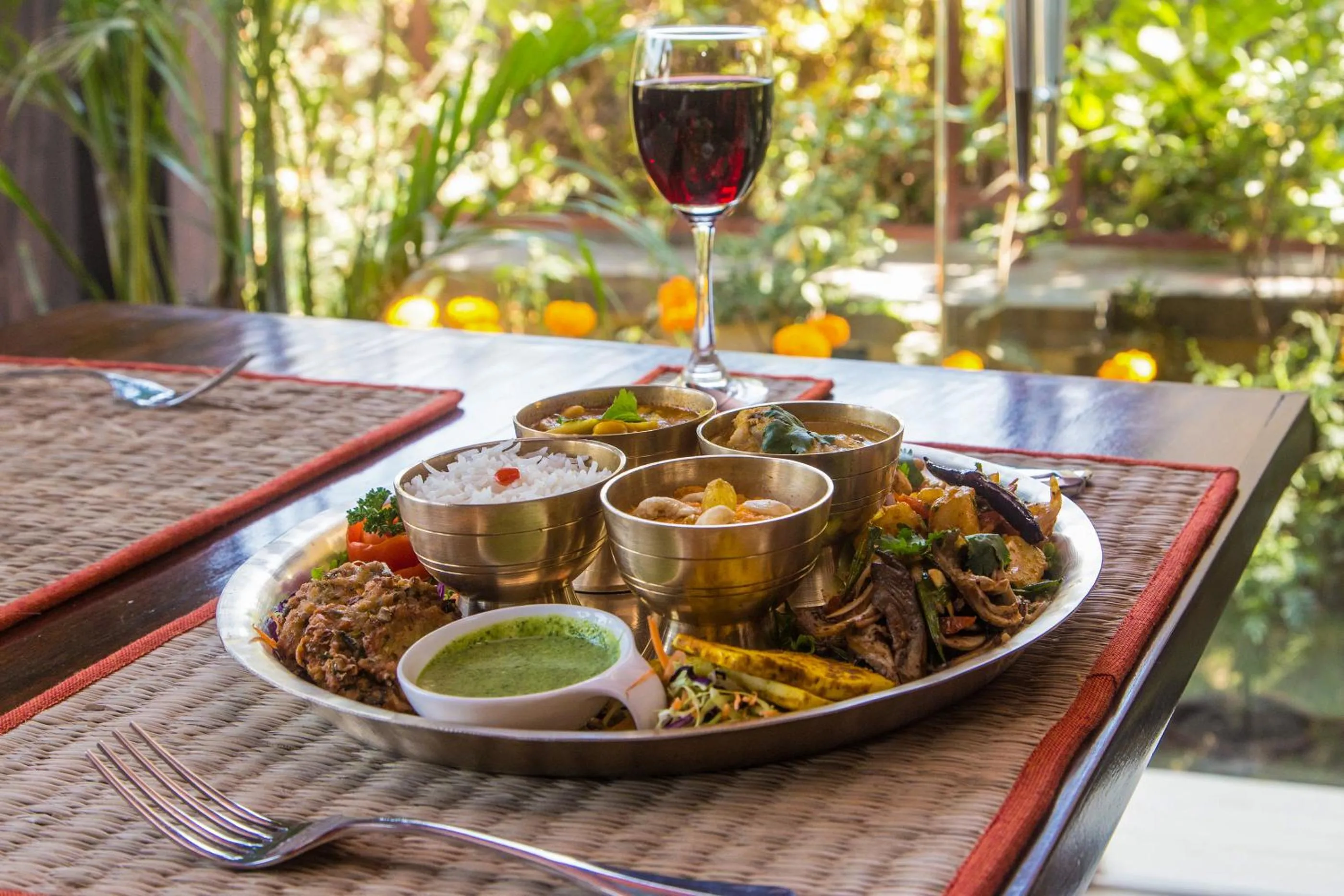 Food close-up in Traditional Comfort Boutique Hotel