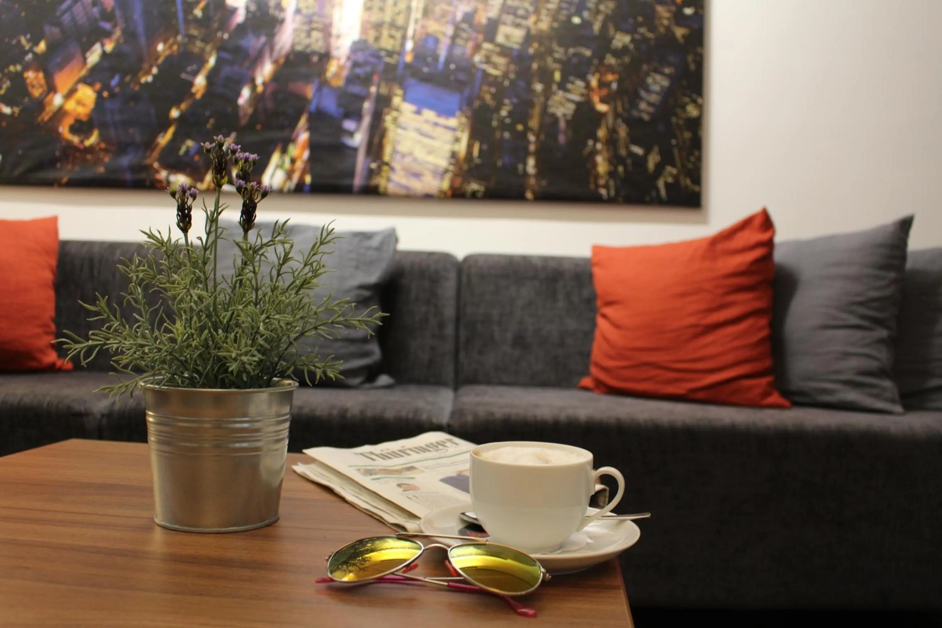 Lobby or reception in Hotel garni Anger 5