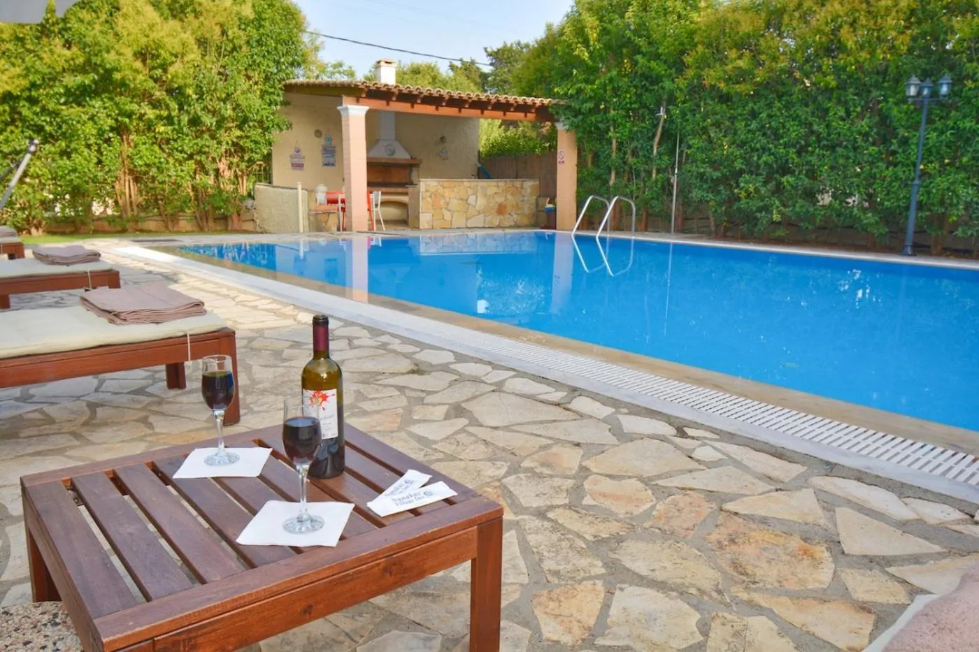 Patio in CHA Nanakas Village Inn