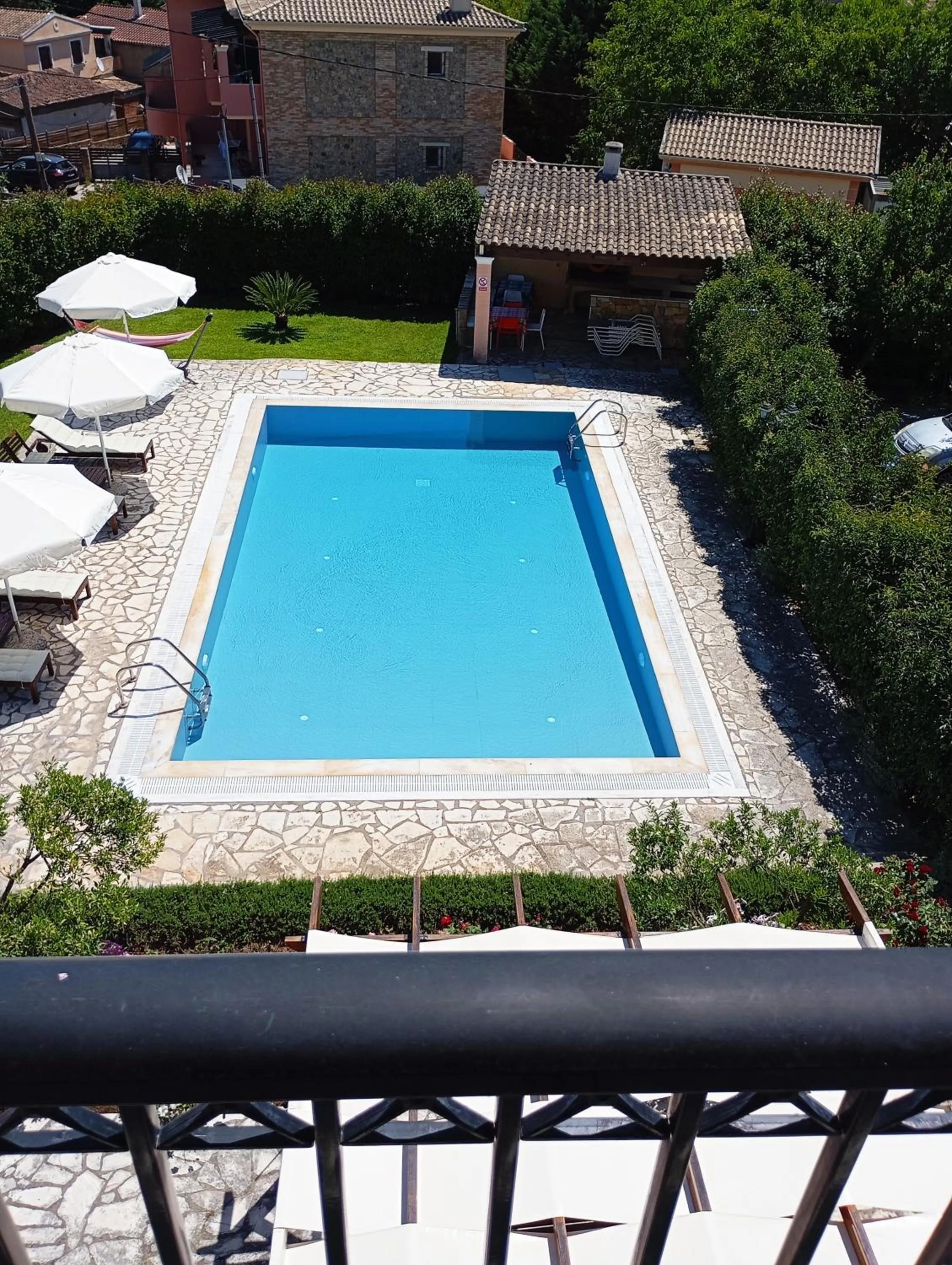 Patio in CHA Nanakas Village Inn