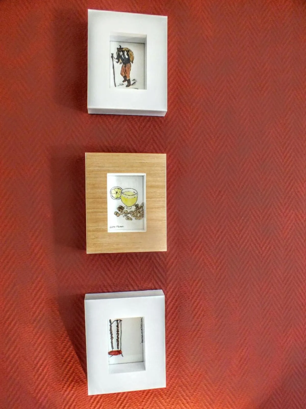 Decorative detail in La Chambre de Ker Briac