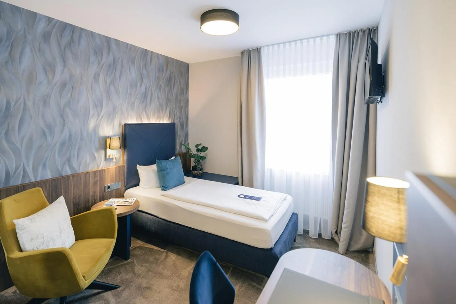 Bed in Hotel & Restaurant Rose