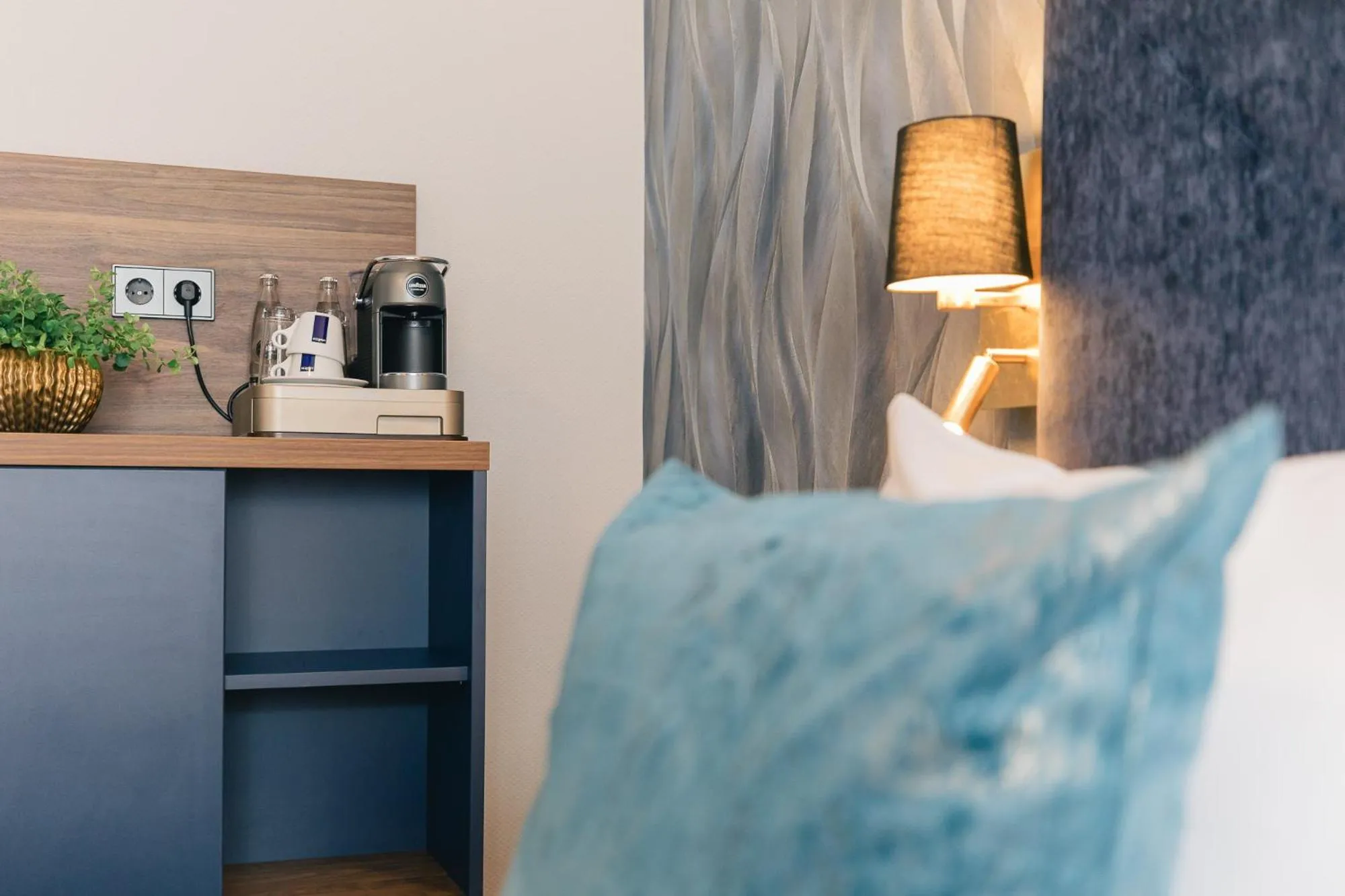 Bed in Hotel & Restaurant Rose