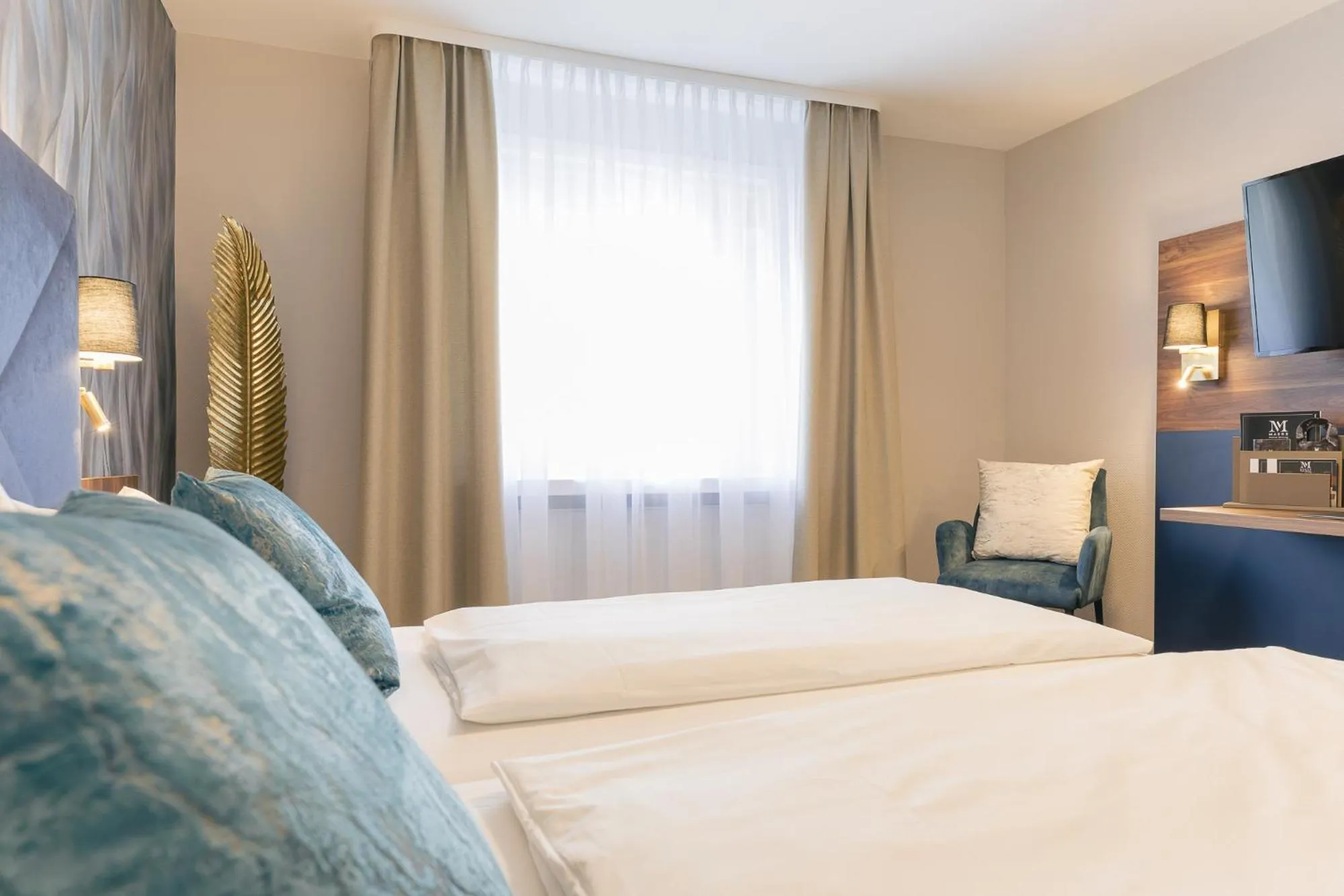 Bed in Hotel & Restaurant Rose