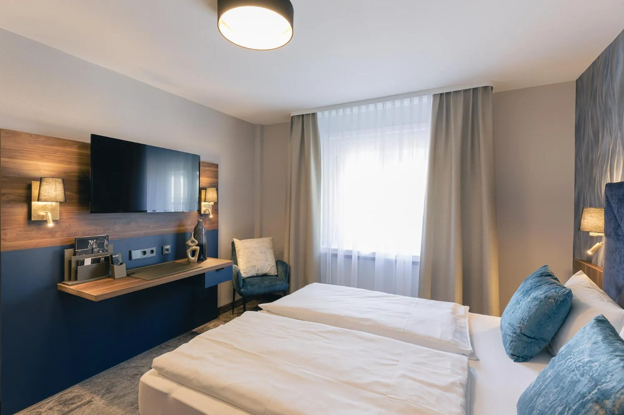 Bed in Hotel & Restaurant Rose