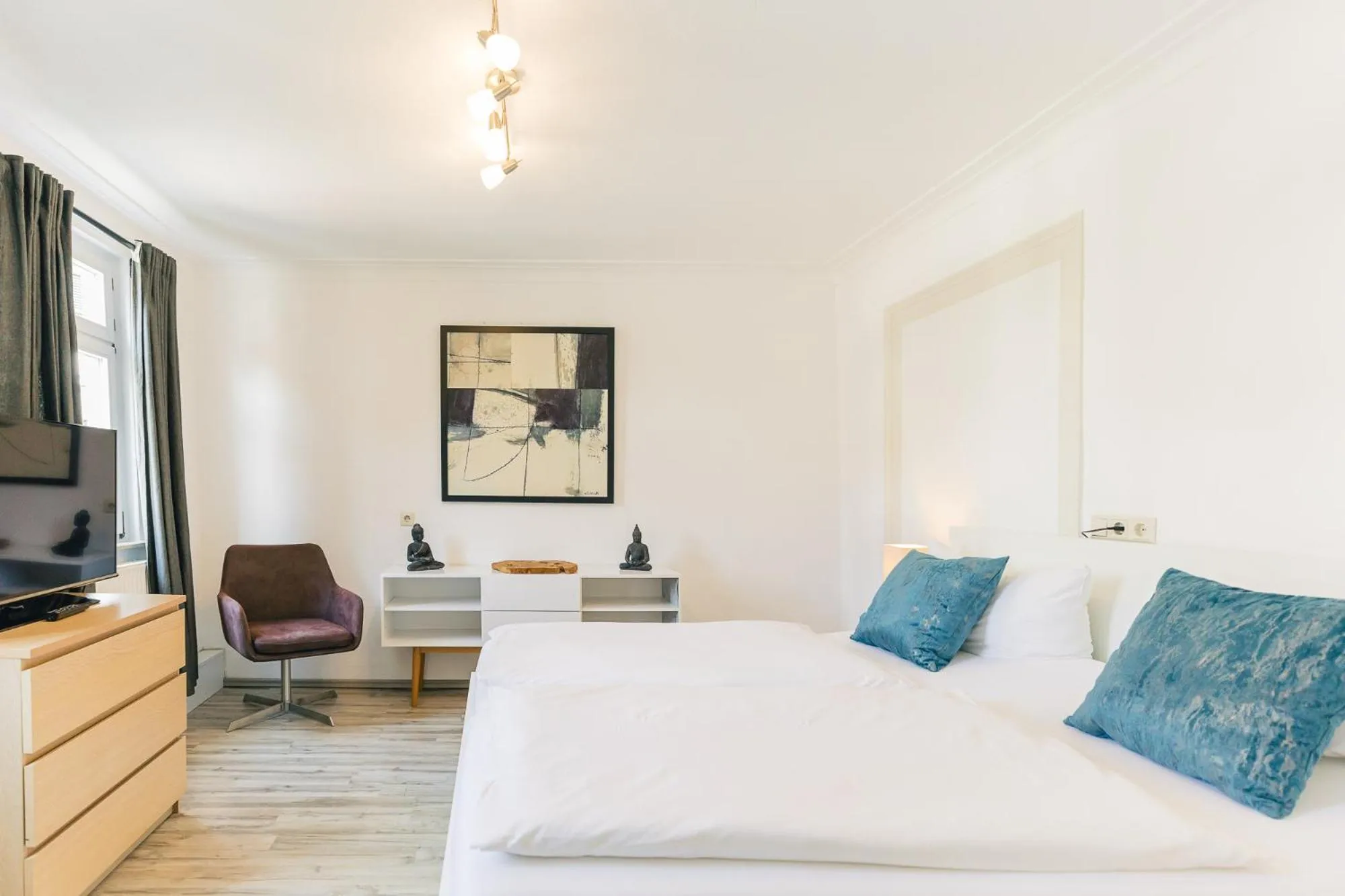 Bed in Hotel & Restaurant Rose