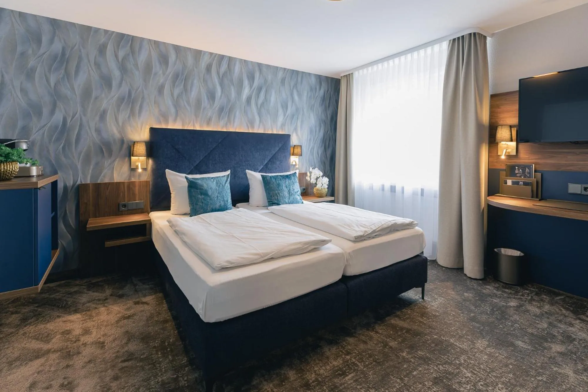 Bed in Hotel & Restaurant Rose