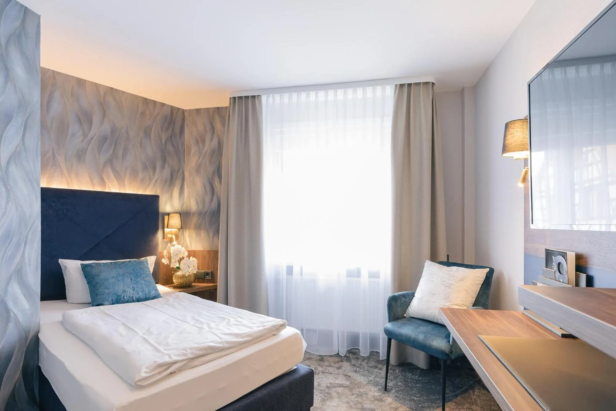 Bed in Hotel & Restaurant Rose