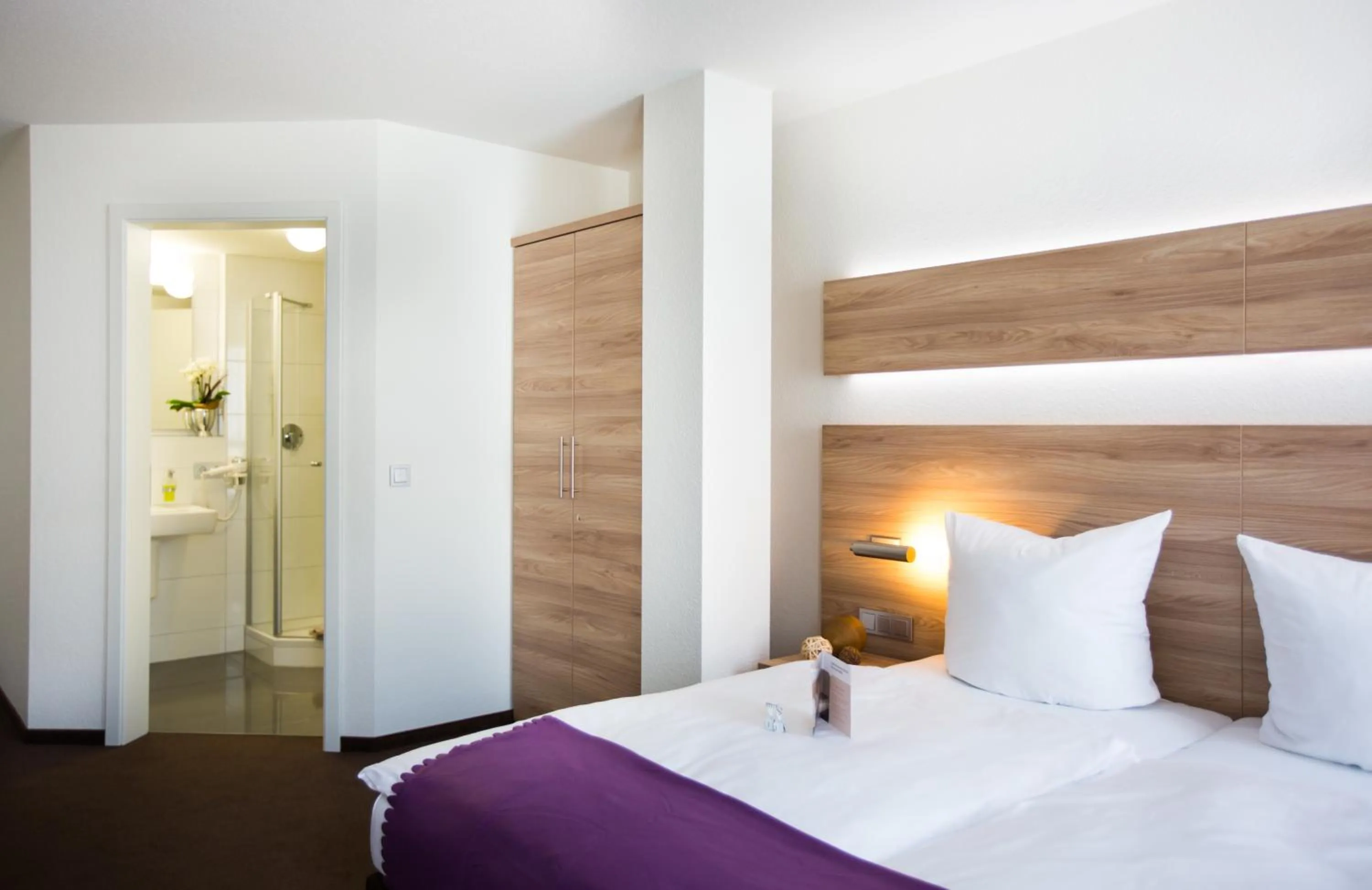 Decorative detail, Bed in Hotel & Restaurant Rose