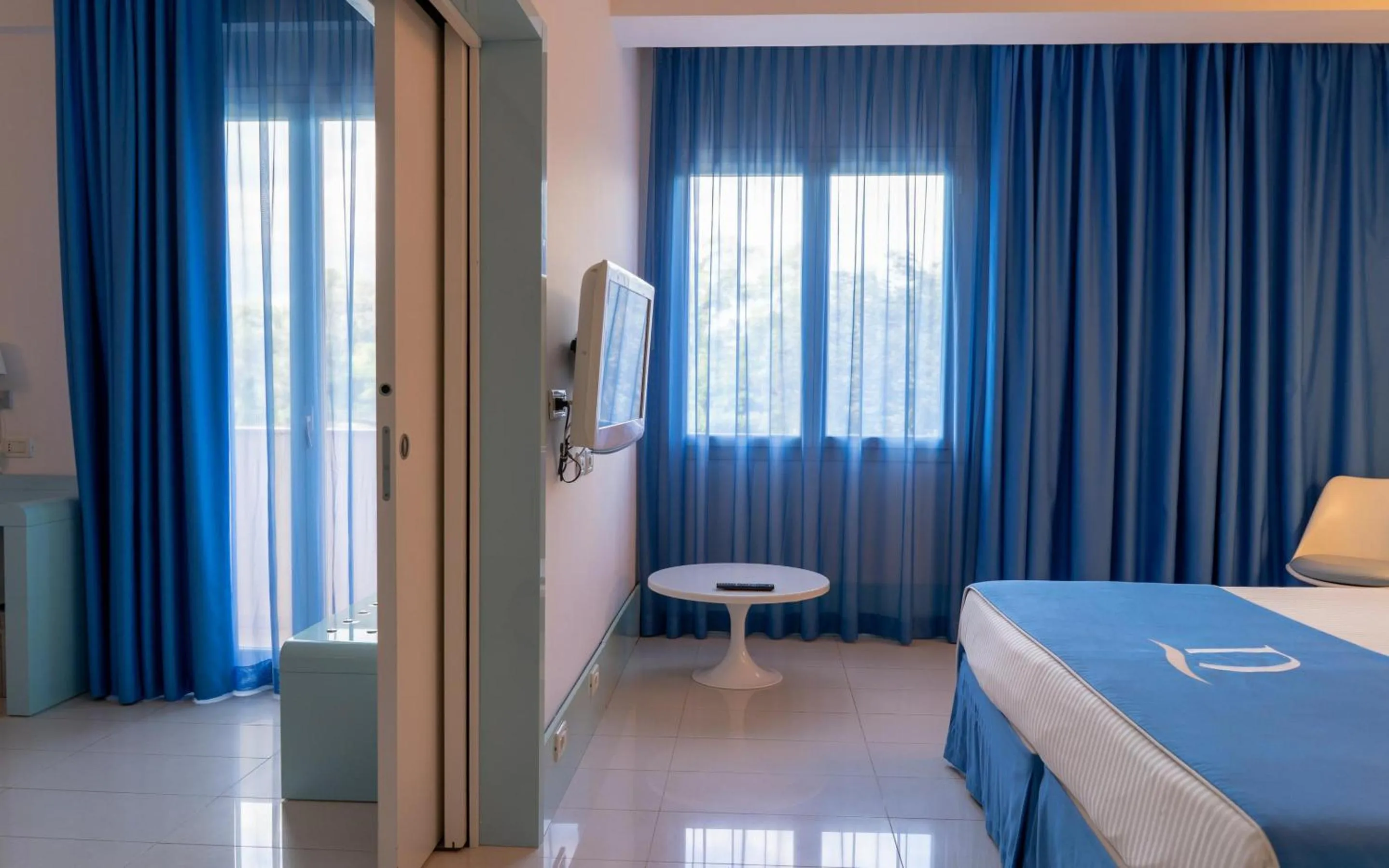 Bedroom, Bed in Domina Zagarella Sicily