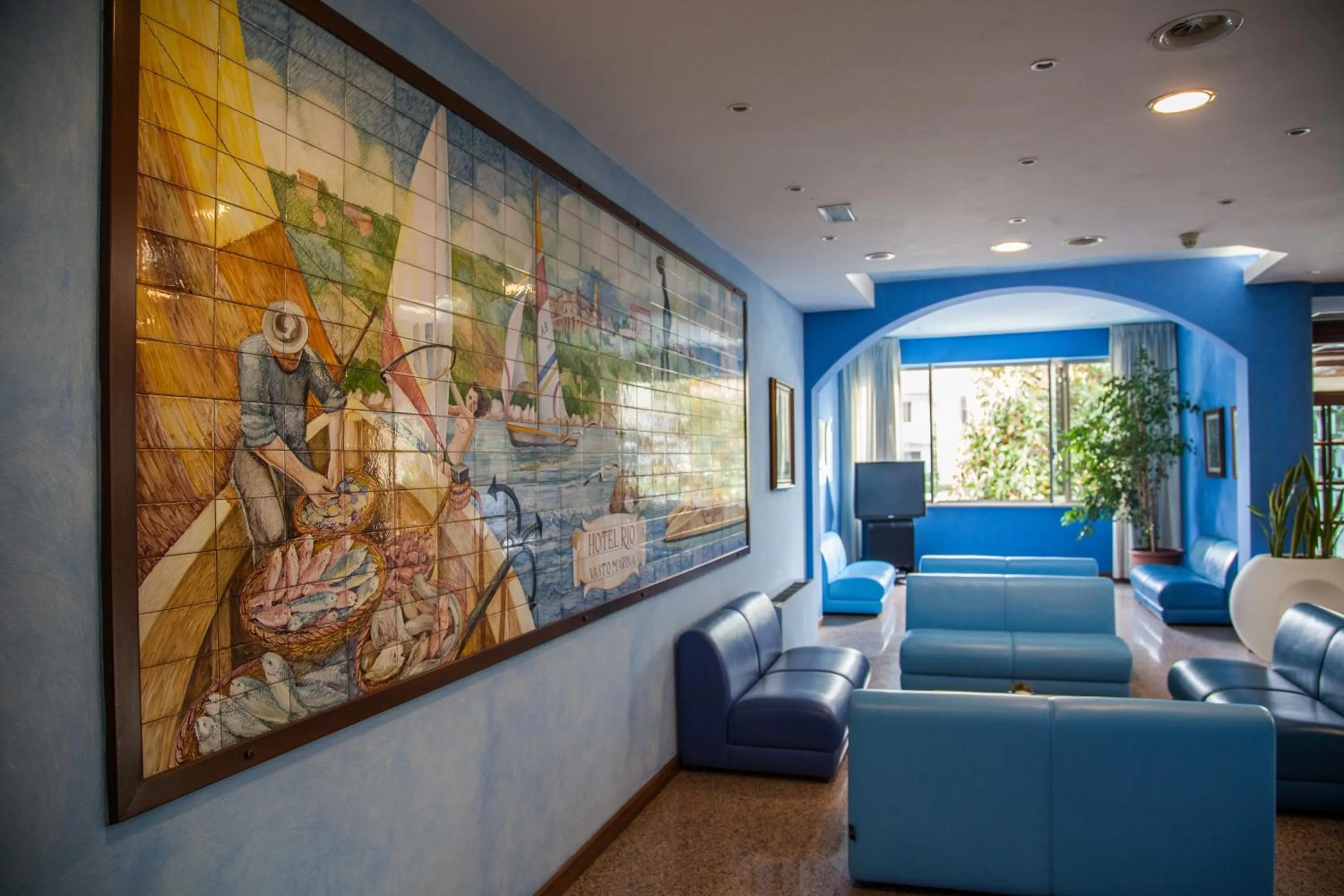 Lobby or reception in Hotel Rio