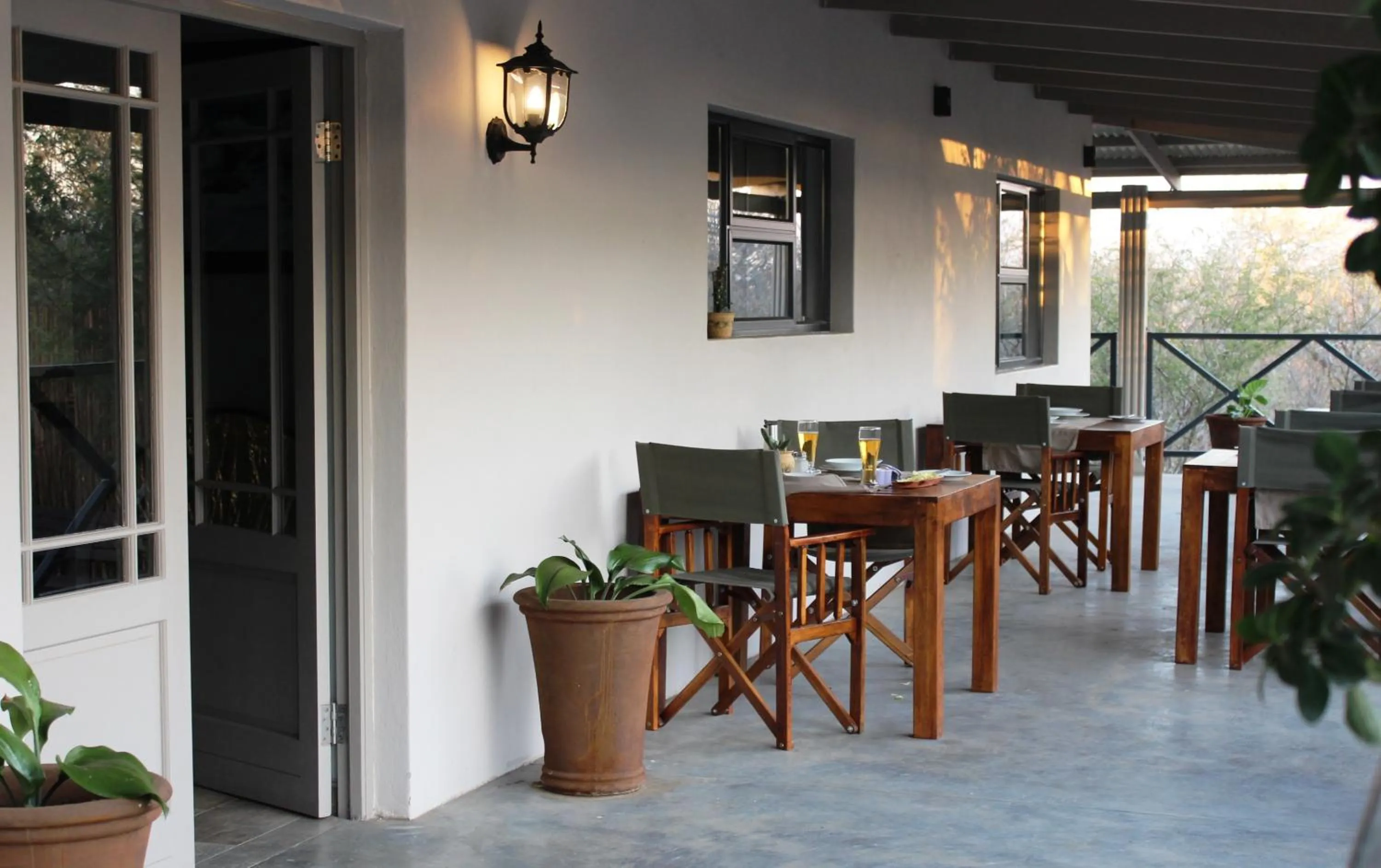 Balcony/Terrace in The Belgium Inn