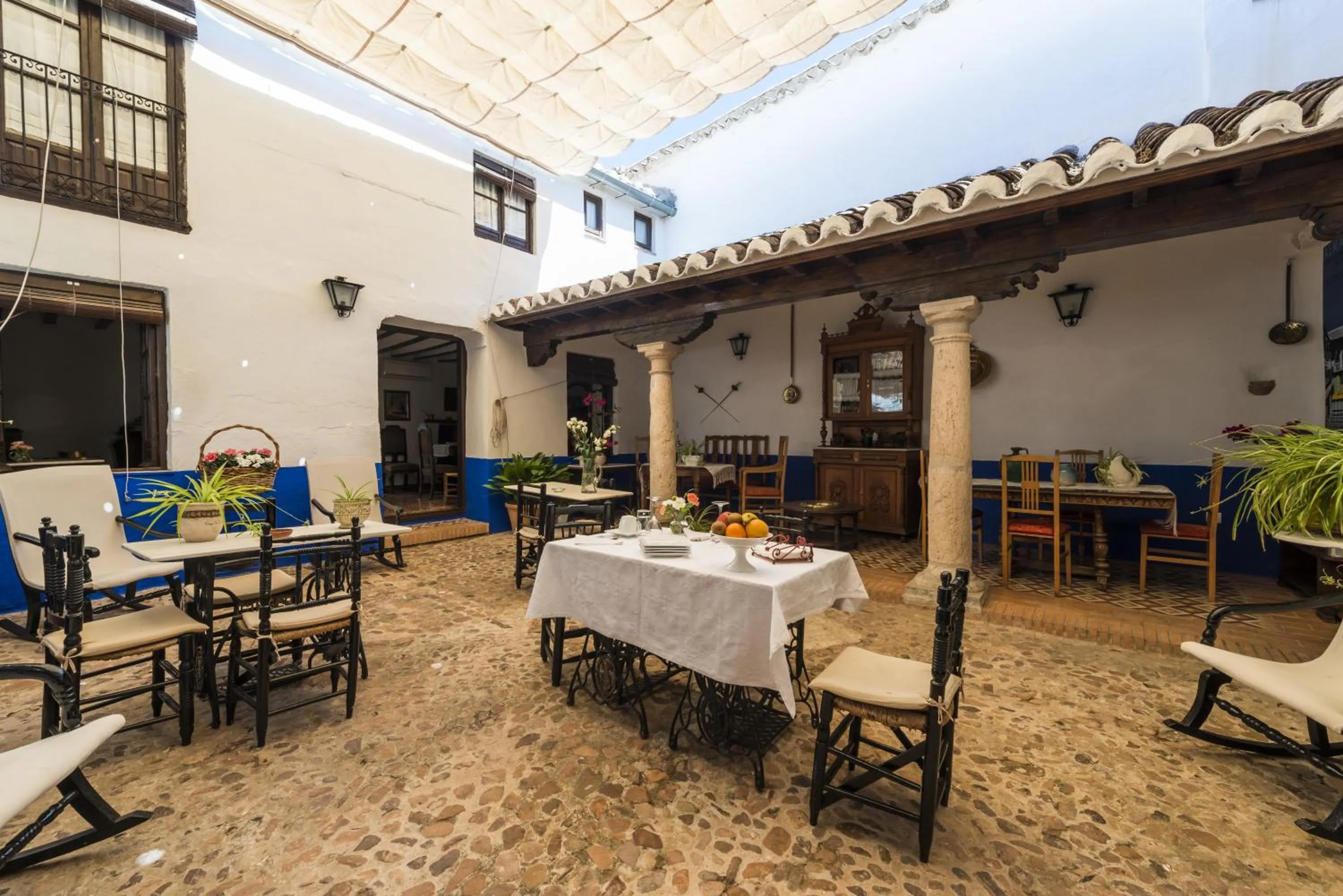 Patio in Hotel Rural Tia Pilar
