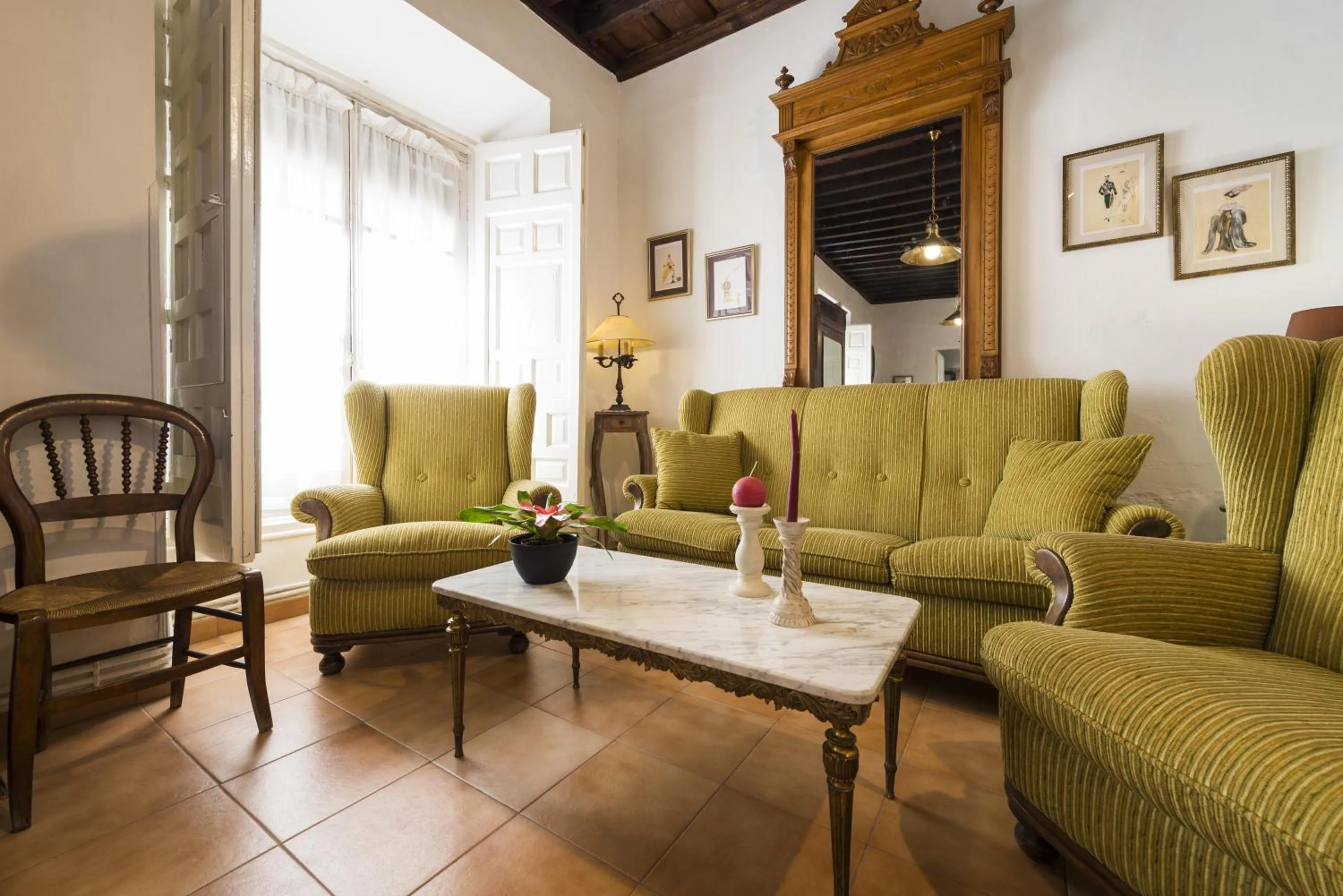 Seating area in Hotel Rural Tia Pilar