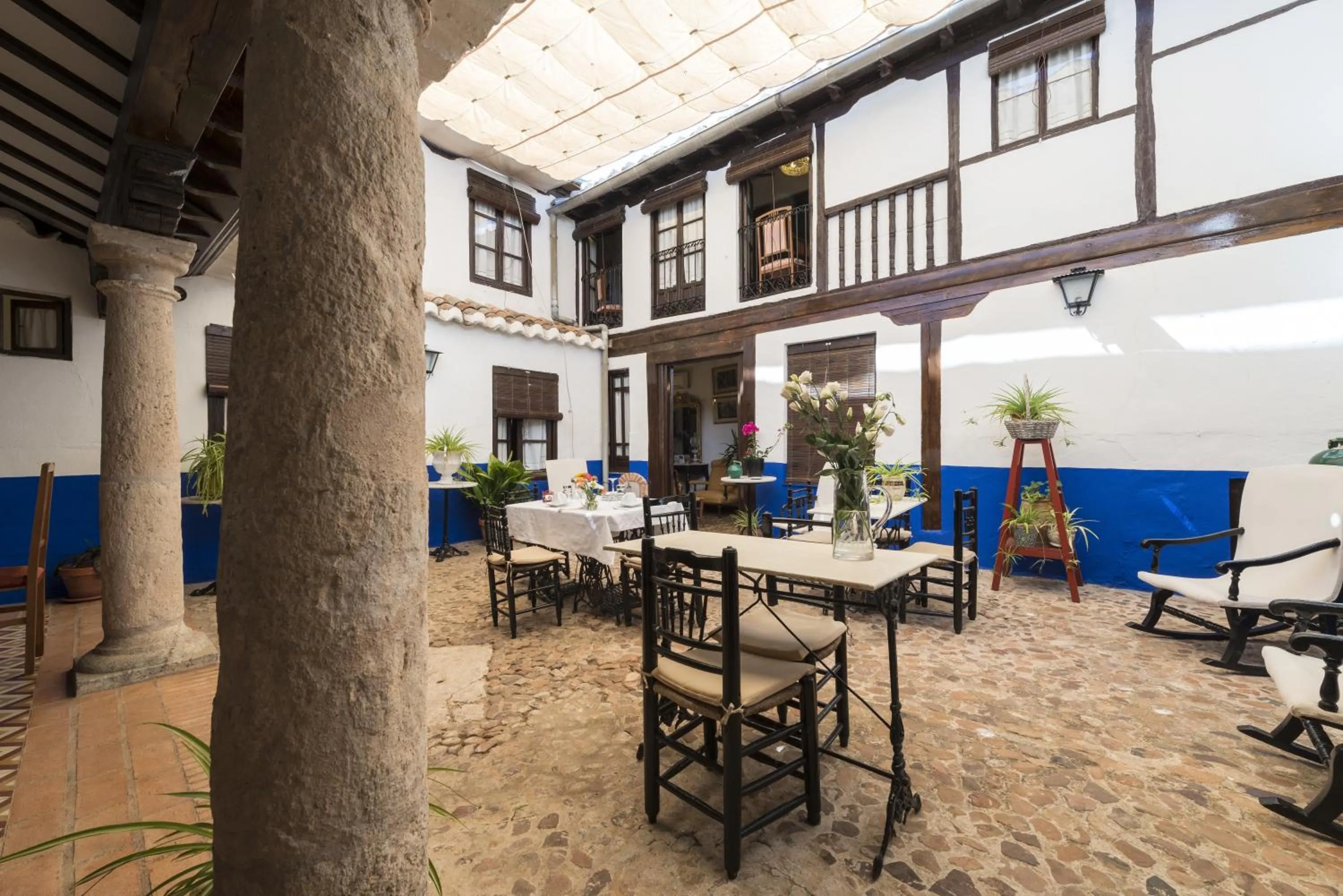 Patio in Hotel Rural Tia Pilar