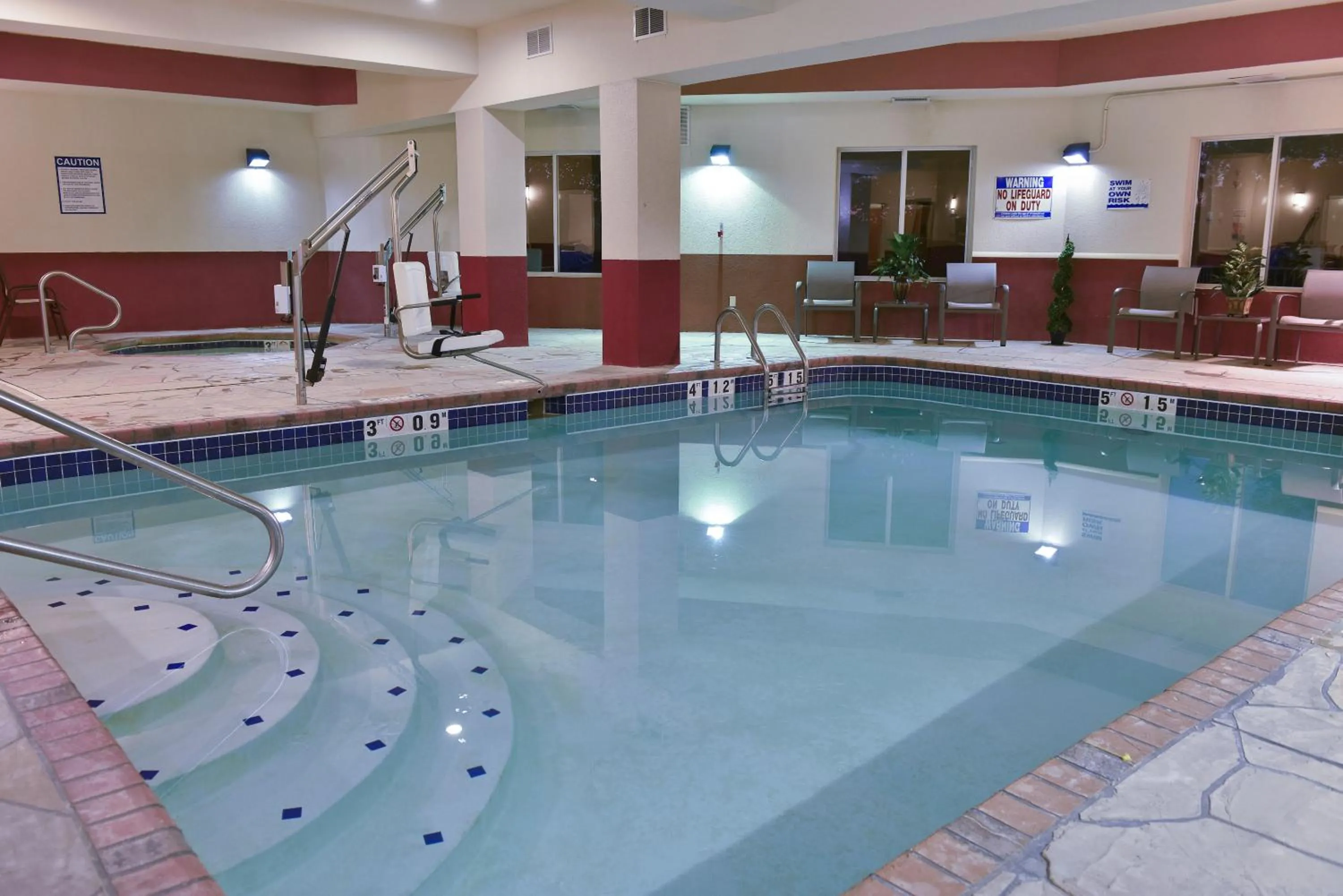 Swimming pool in Holiday Inn Express Boonville by IHG