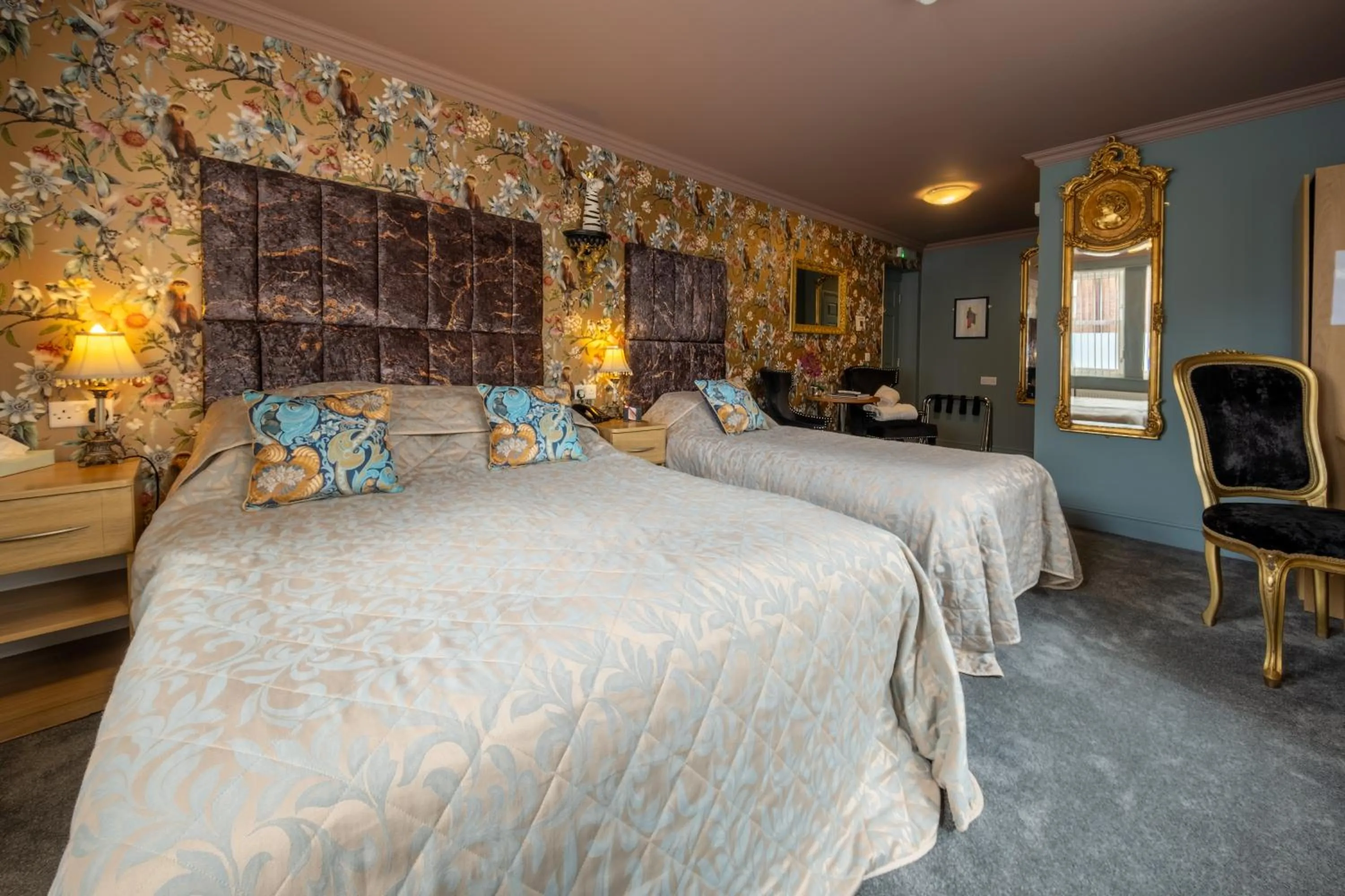 Bed in Brockley Hall Hotel