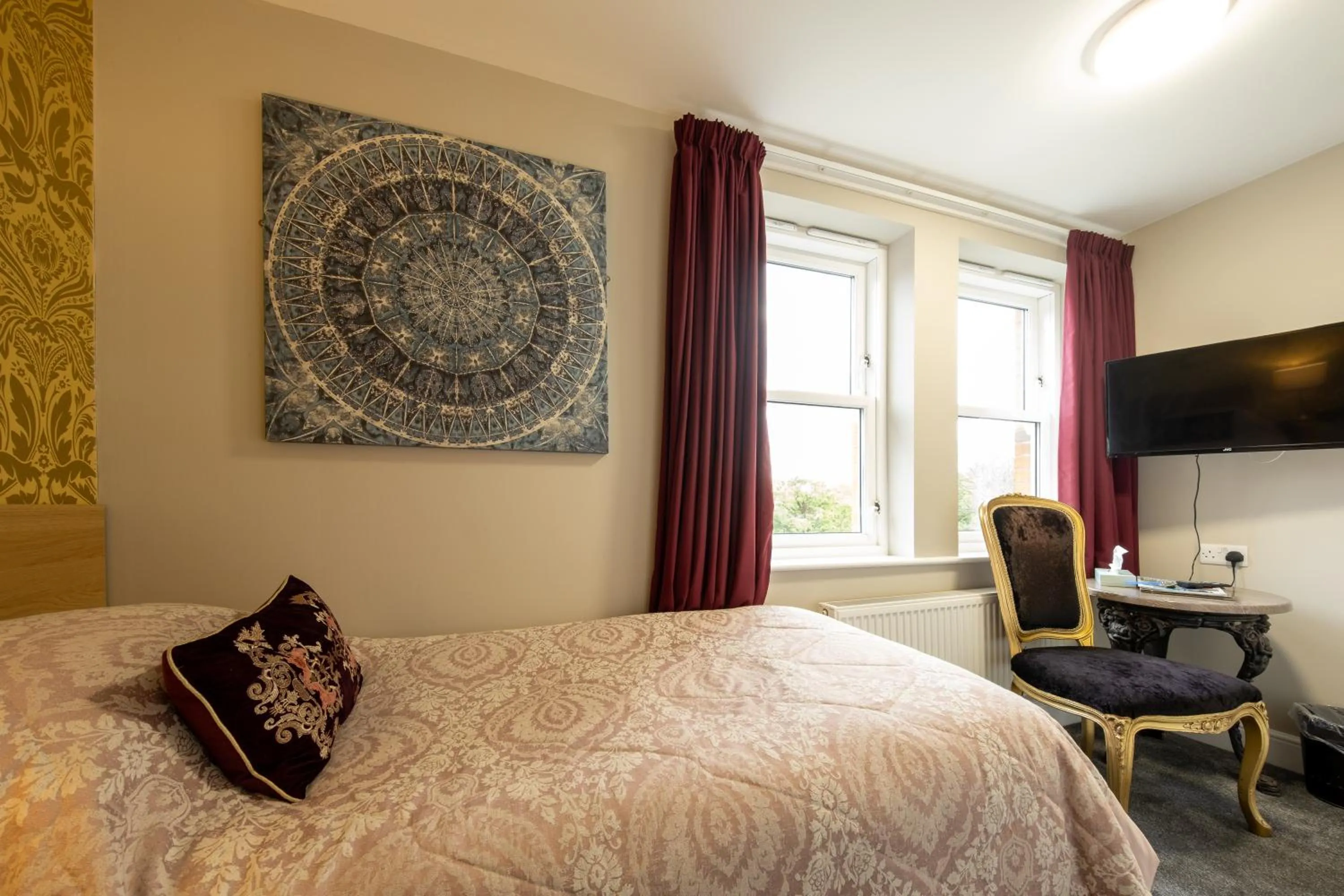 Bedroom, Bed in Brockley Hall Hotel