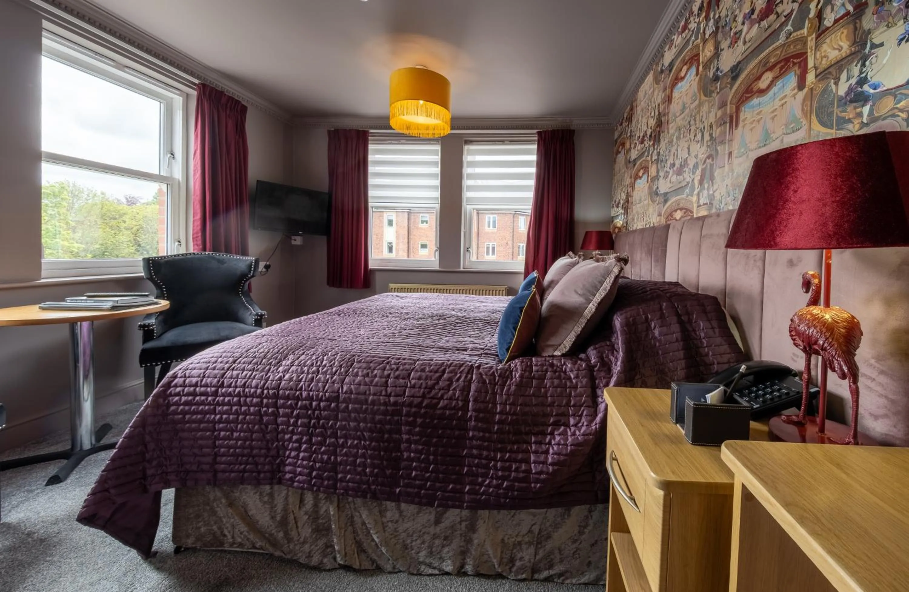 Photo of the whole room, Bed in Brockley Hall Hotel