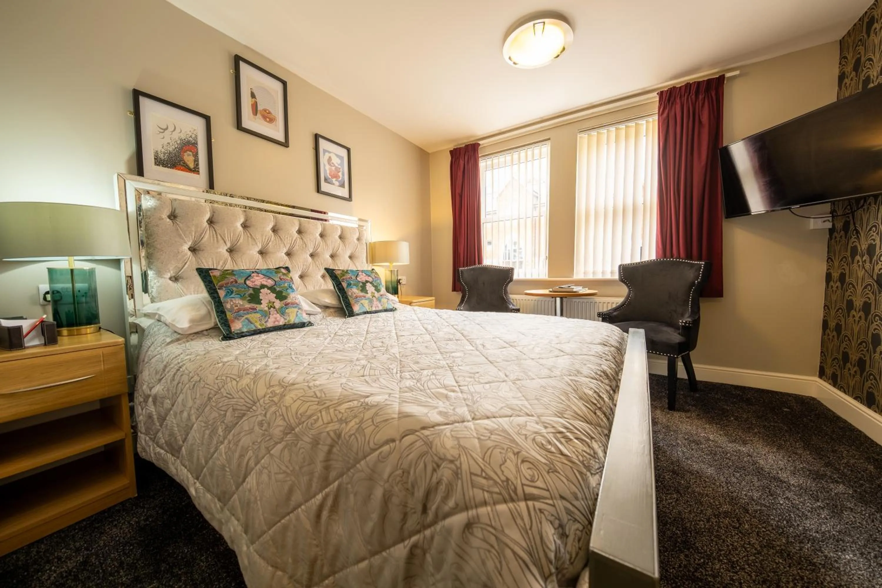 Bedroom, Bed in Brockley Hall Hotel