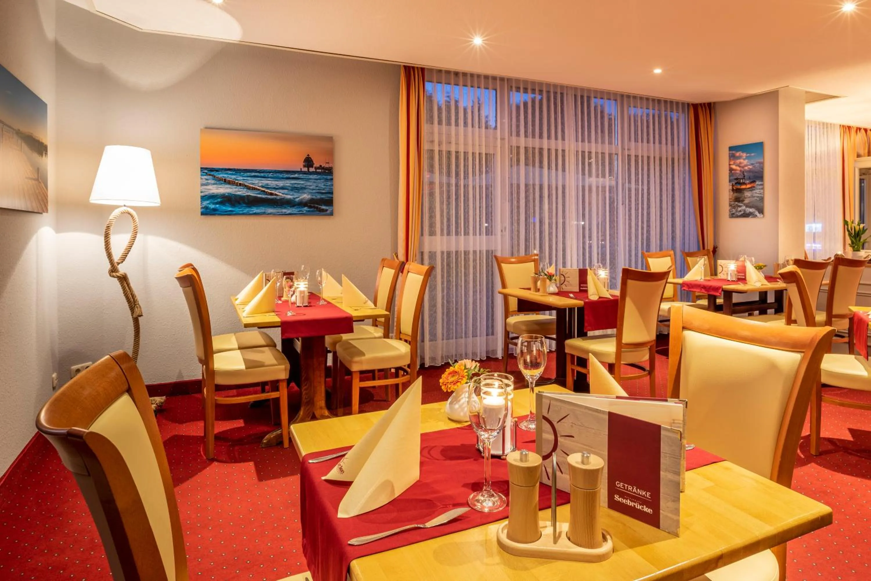 Restaurant/places to eat in Hotel & Restaurant Seebrücke