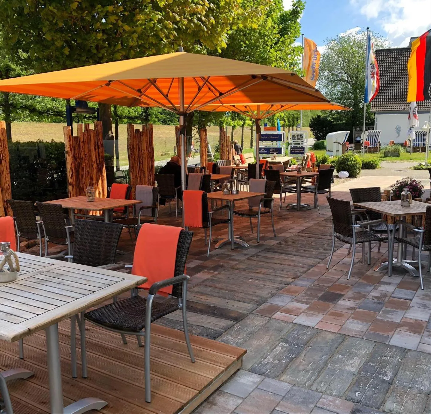 Restaurant/places to eat in Hotel & Restaurant Seebrücke