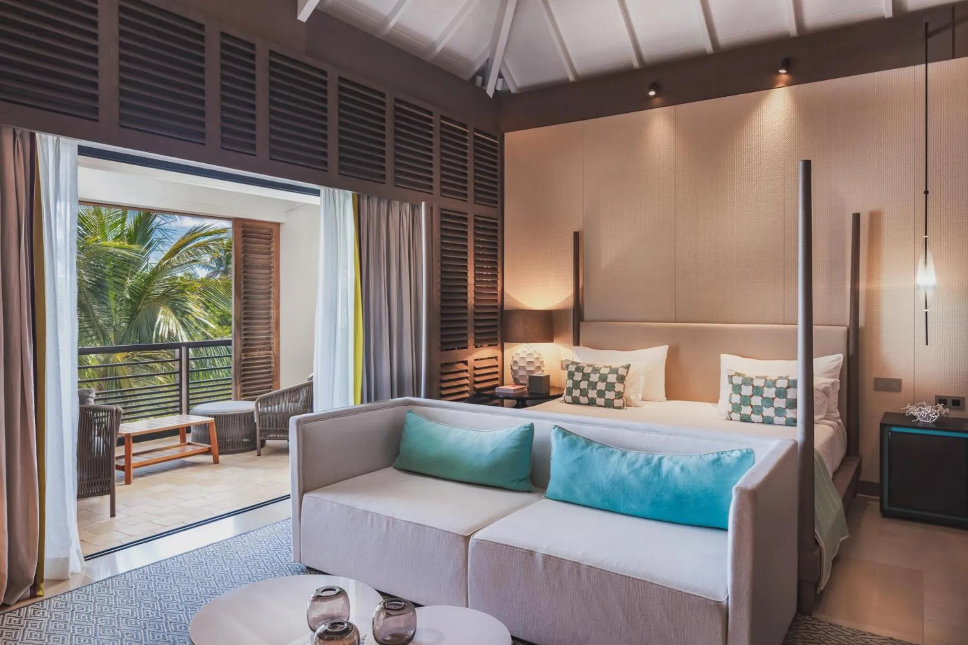 Bedroom, Bed in Le Barthélemy Hotel & Spa