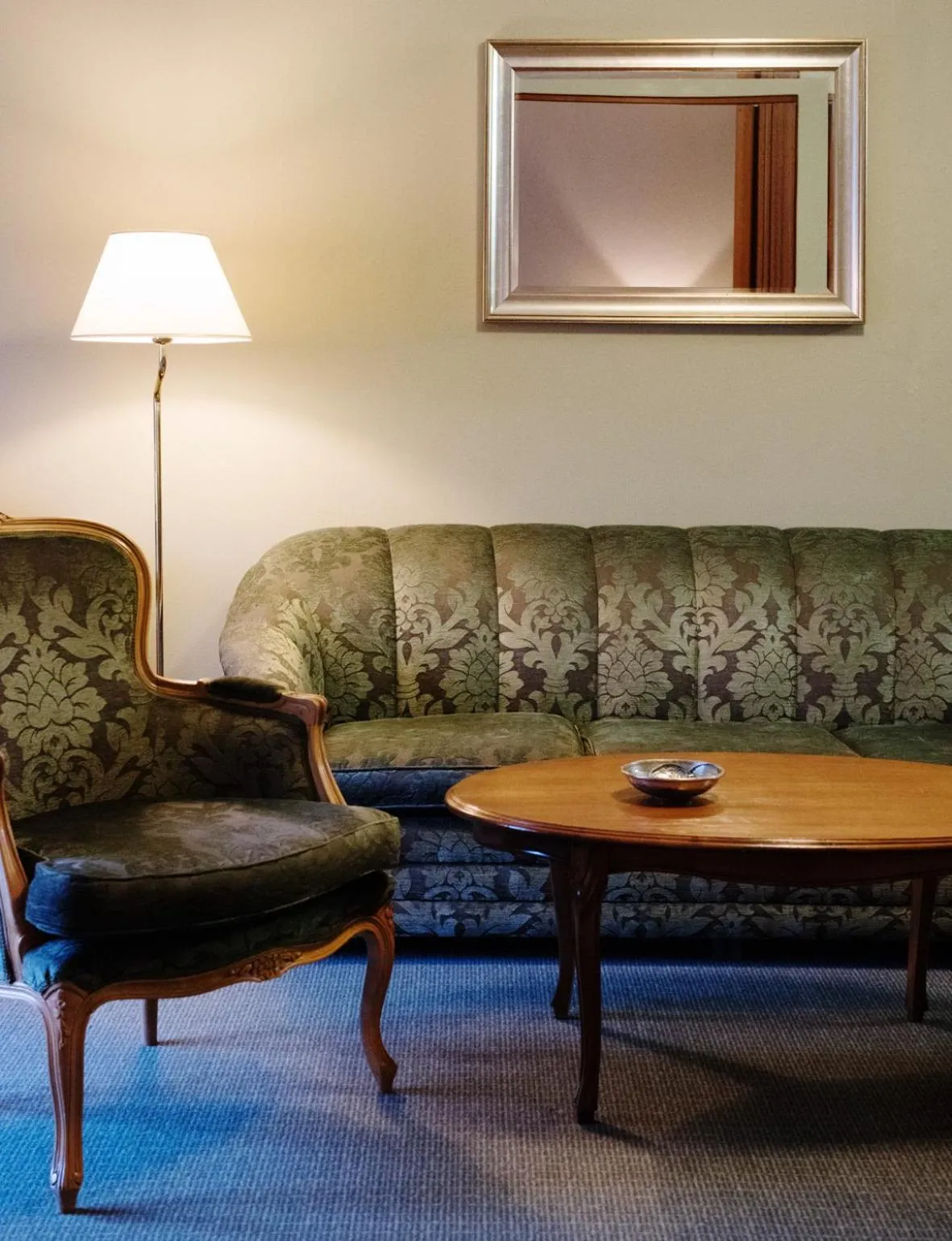 Seating area in Home Hotel Smedjan