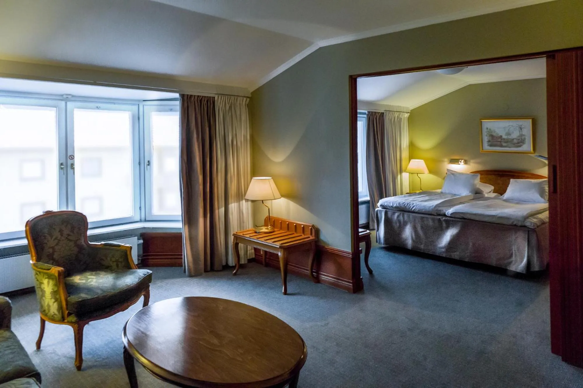 Bed in Home Hotel Smedjan