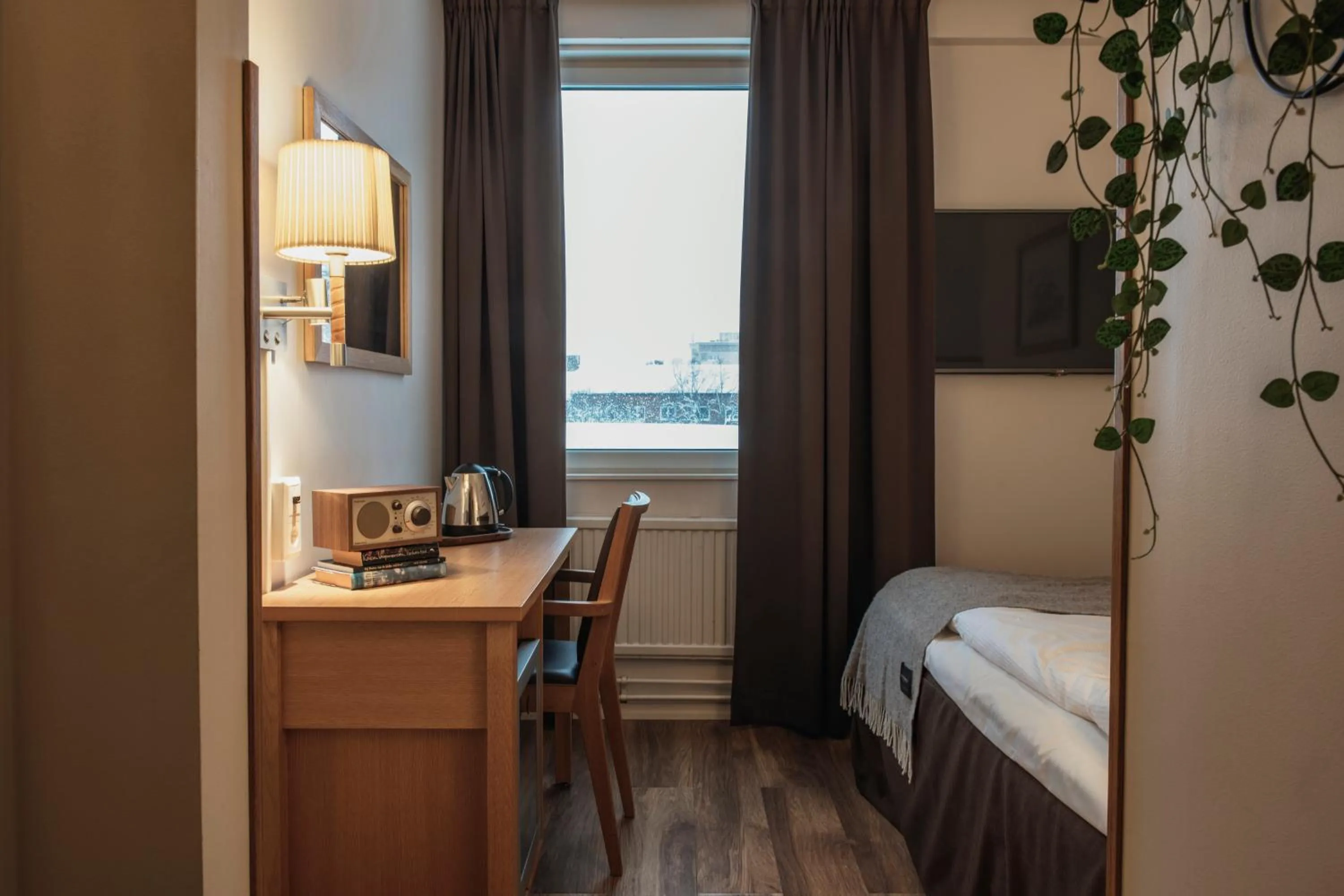 Bed in Home Hotel Smedjan