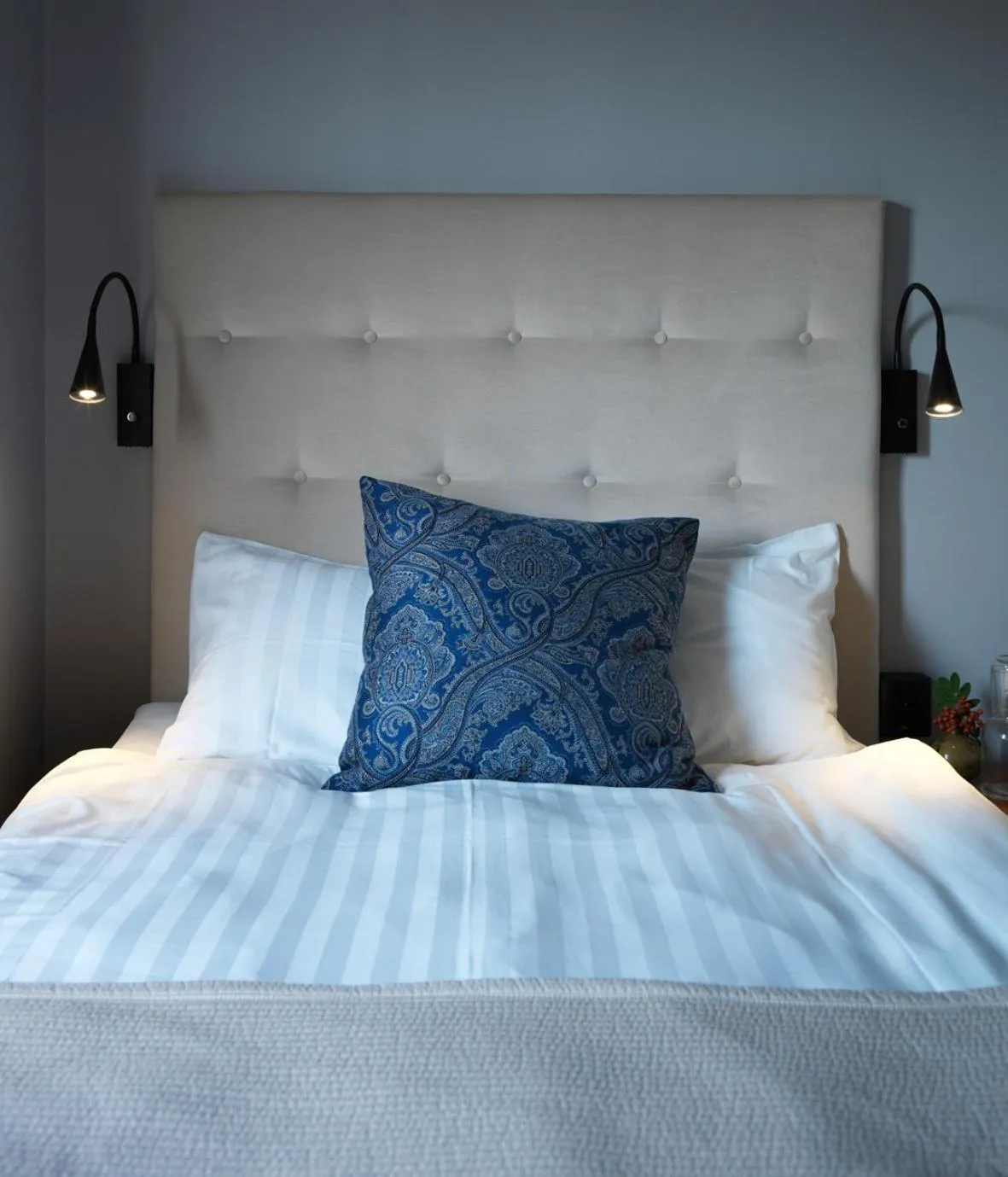 Bed in Home Hotel Smedjan