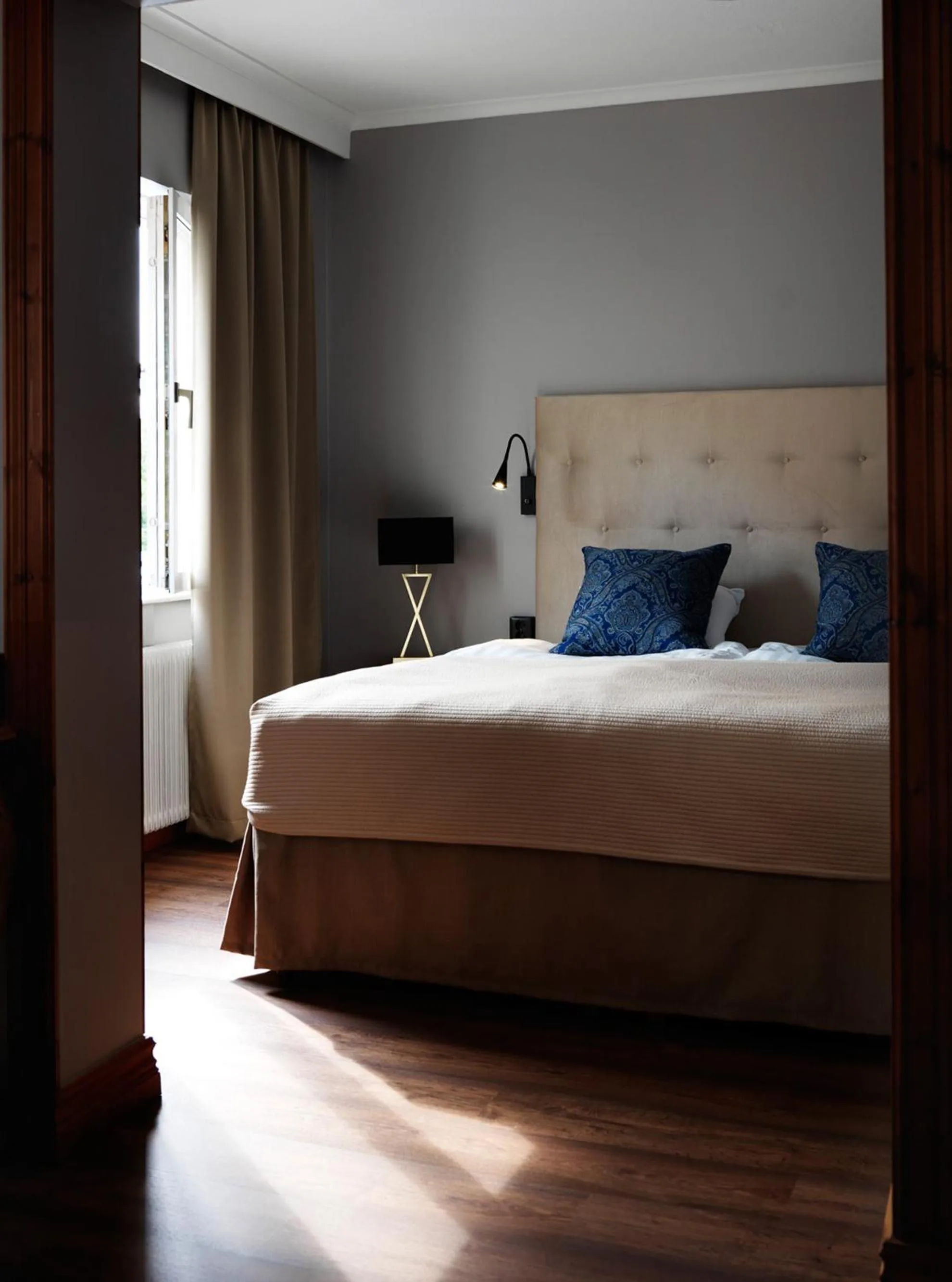 Bed in Home Hotel Smedjan