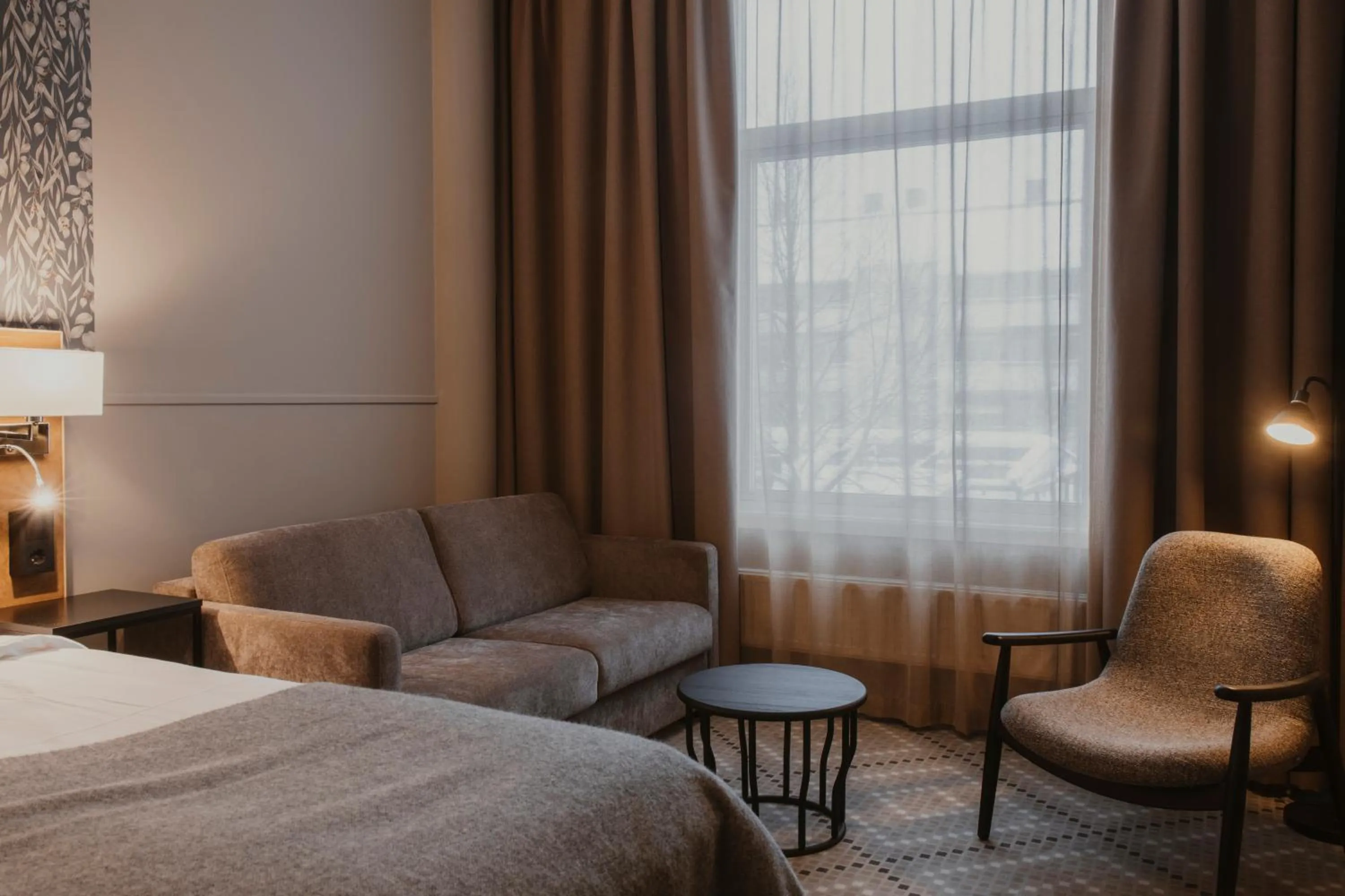 Bed in Home Hotel Smedjan