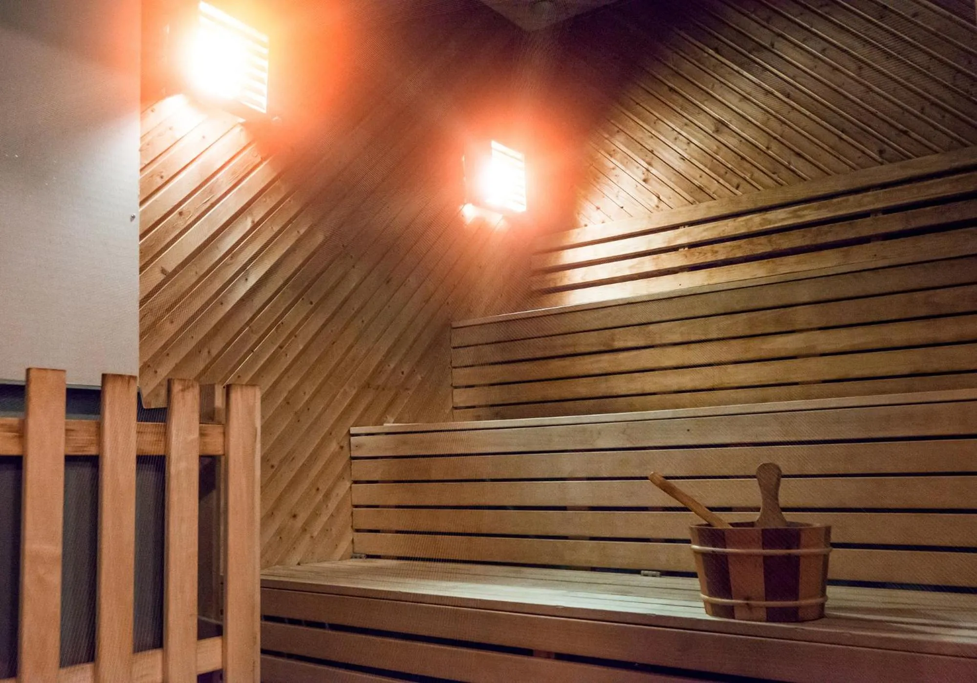 Sauna in Home Hotel Smedjan