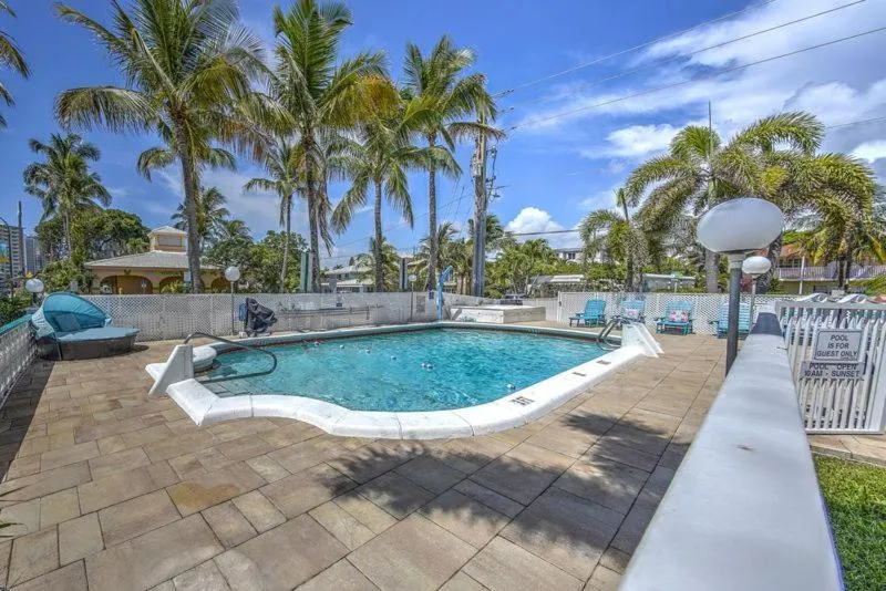 Pool view in Horizon by the Sea Inn