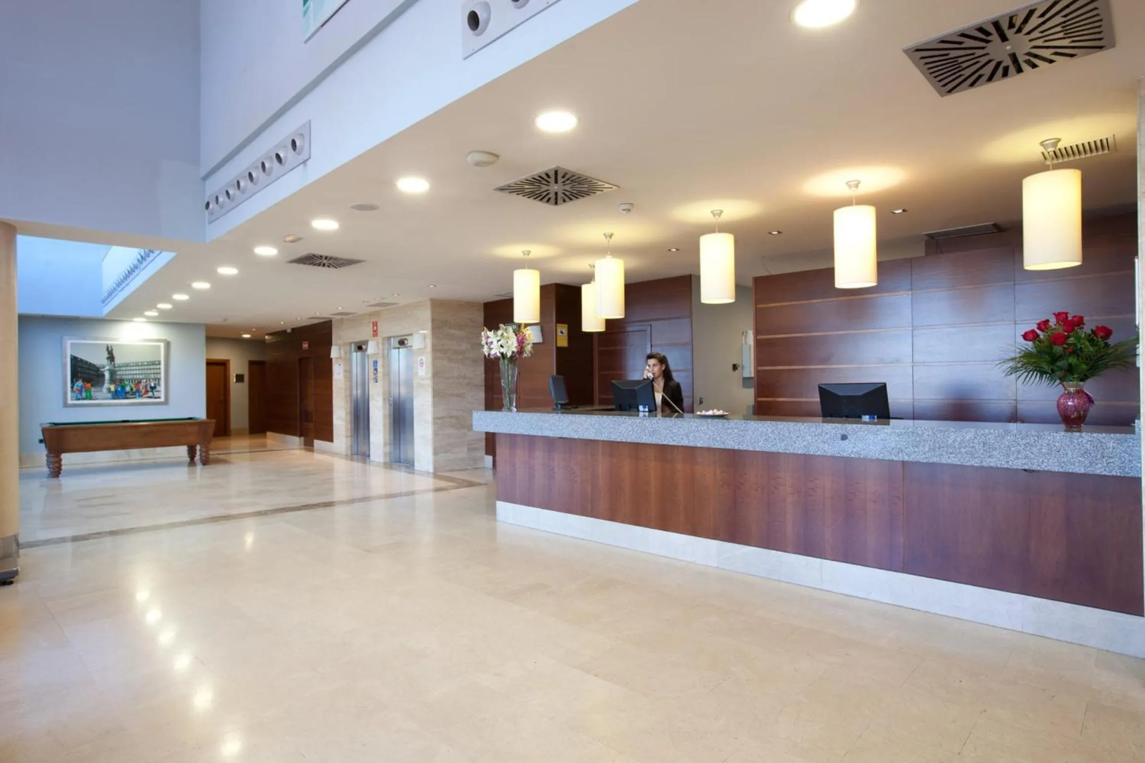 Lobby or reception in Porcel Avant