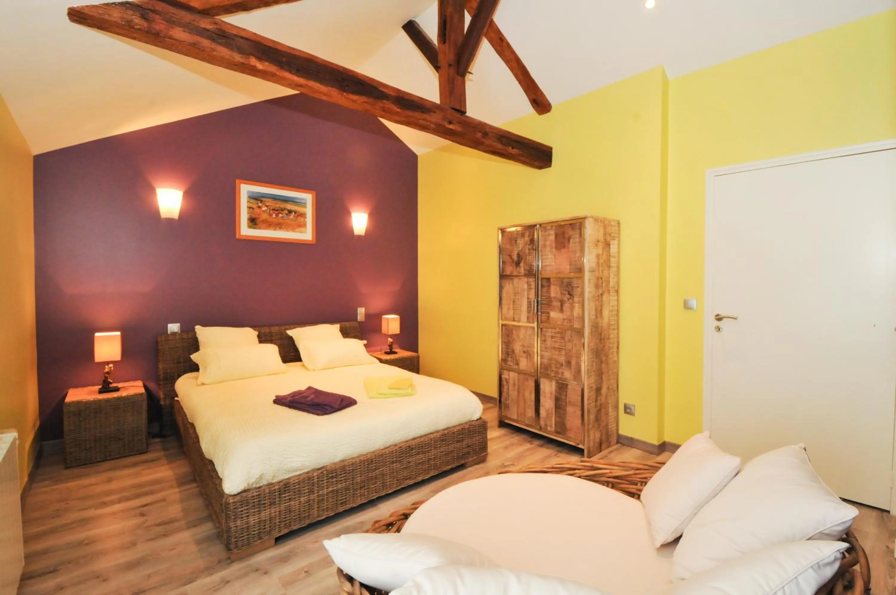 Photo of the whole room, Bed in Chambre d'Hotes de la Loge