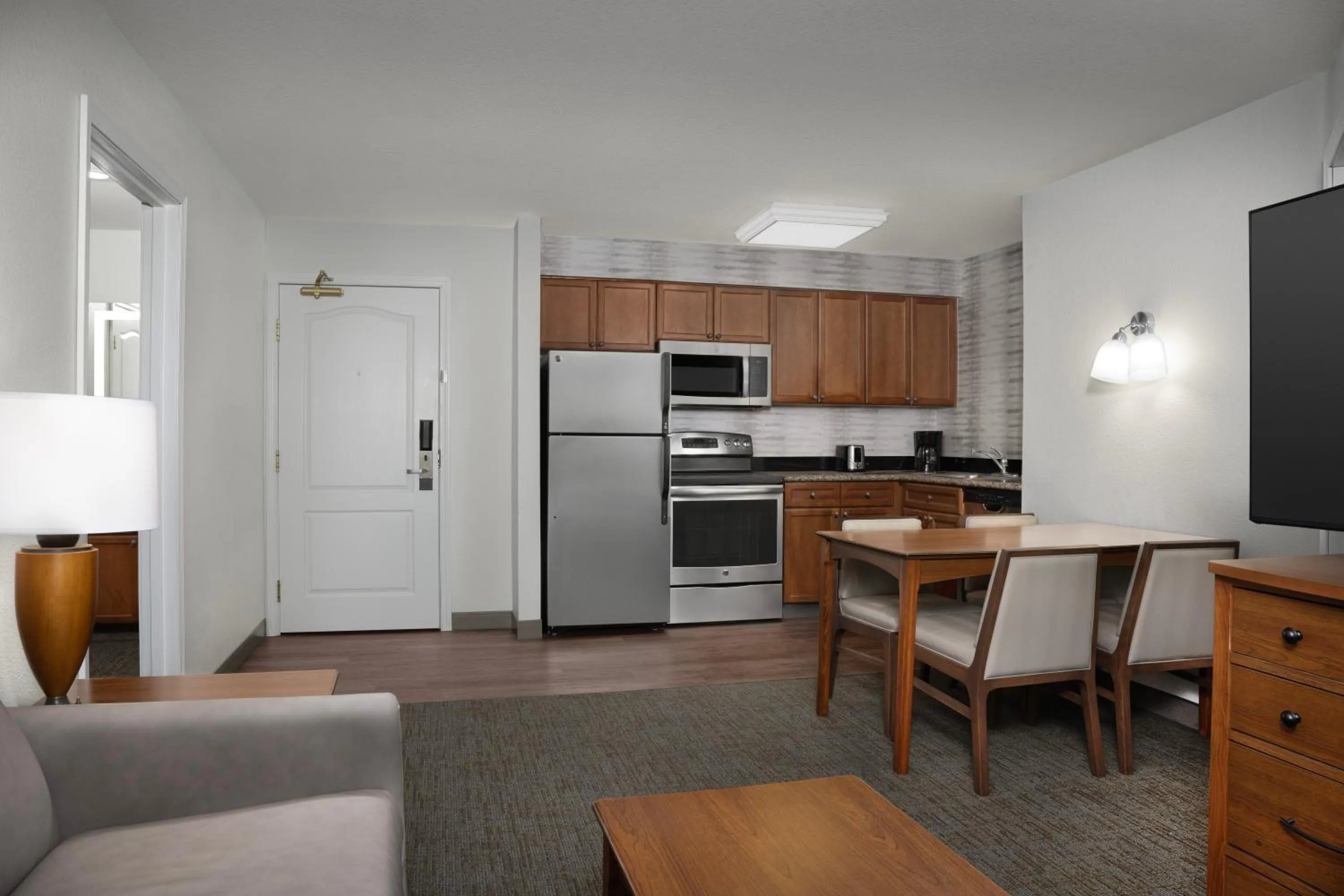 kitchen in Residence Inn by Marriott San Bernardino