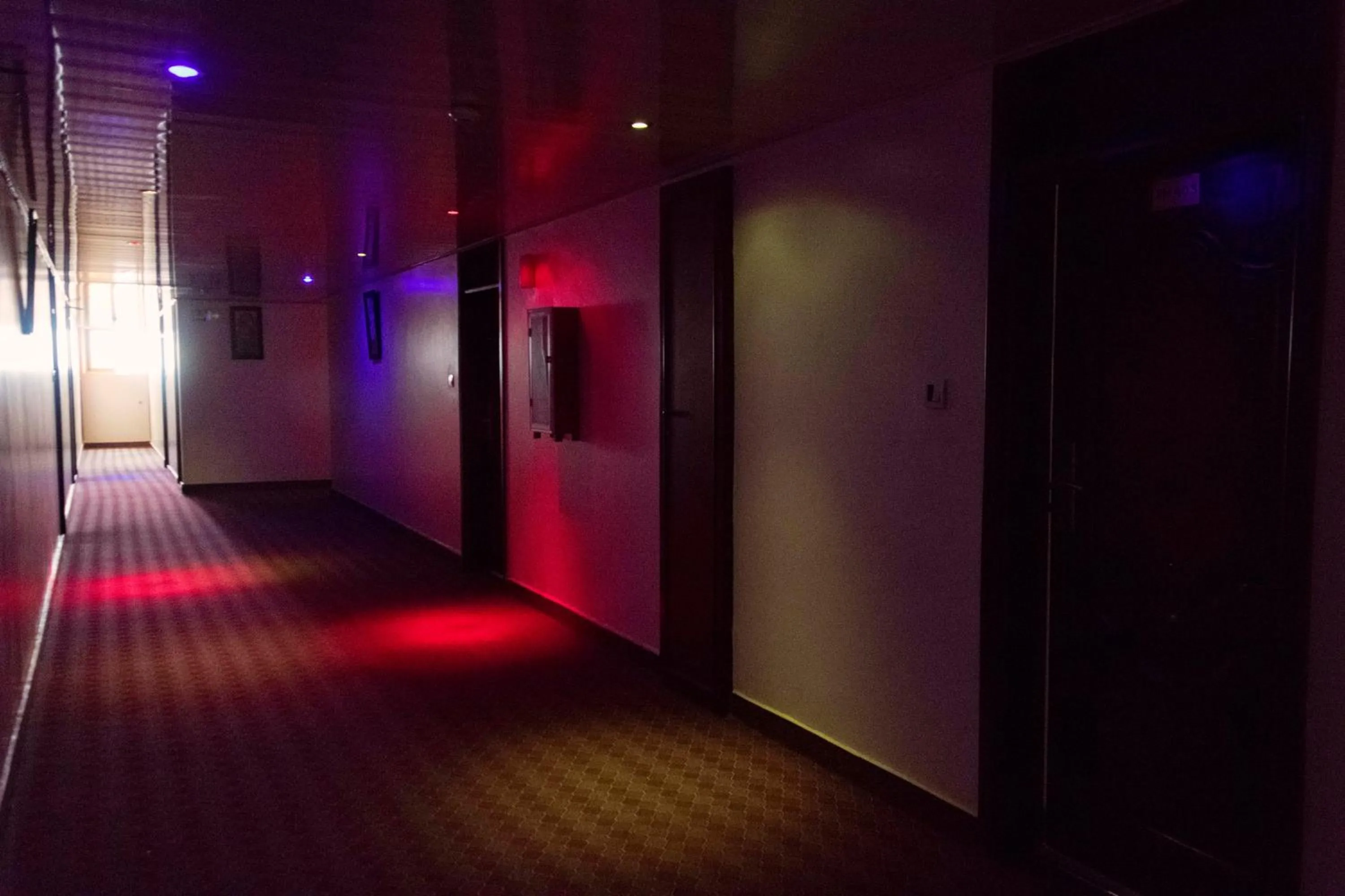 Facade/entrance in Super Paradise Hotel