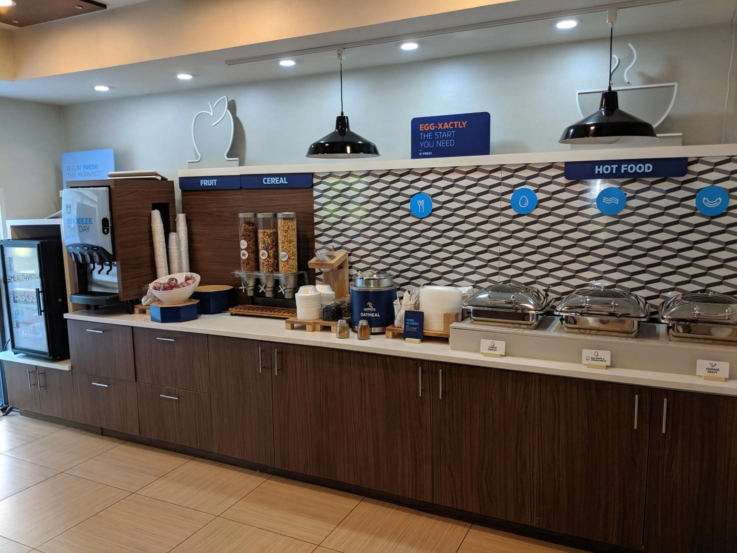 Breakfast in Holiday Inn Express & Suites Charlotte-Concord-I-85 by IHG